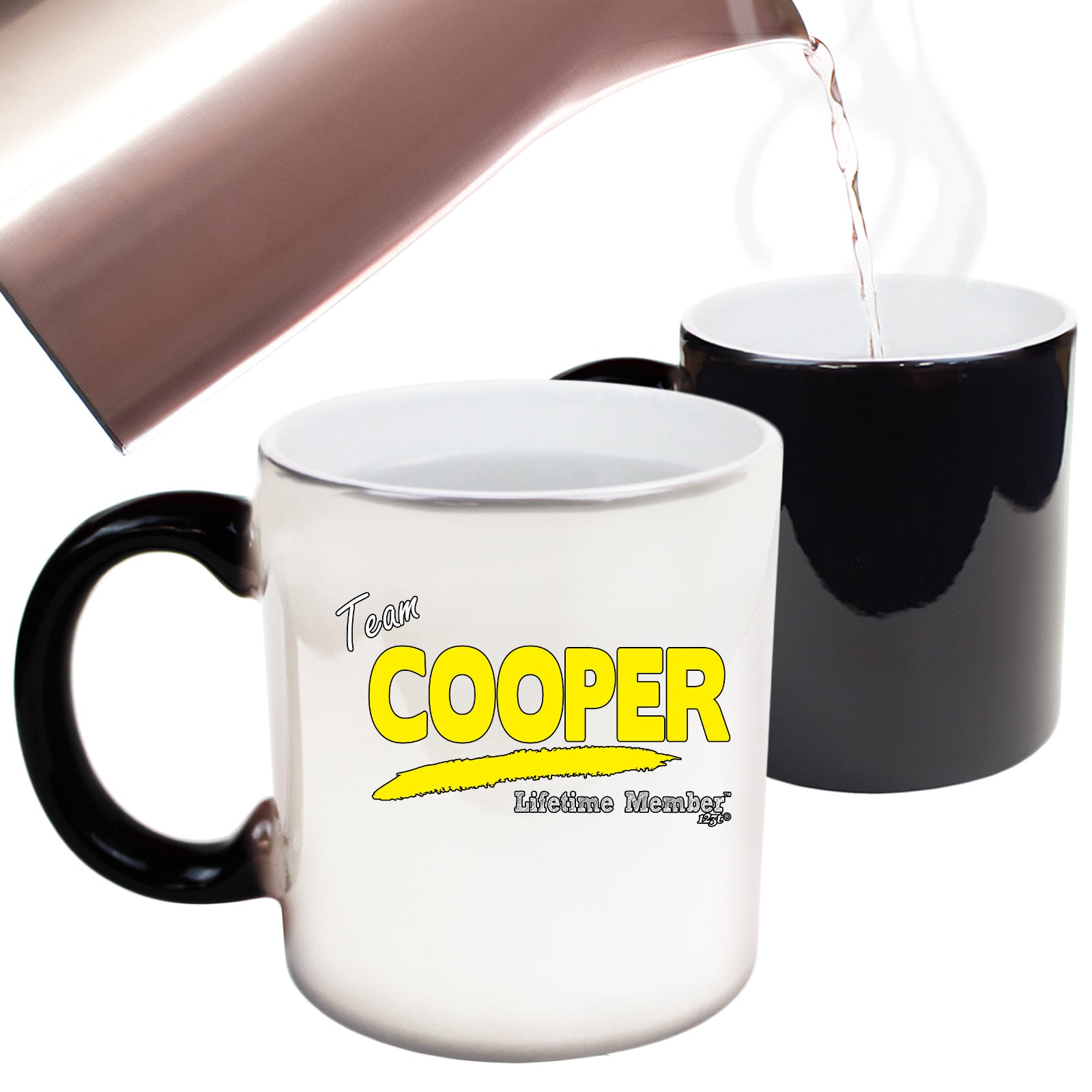 Cooper V1 Lifetime Member - Funny Colour Changing Mug Cup