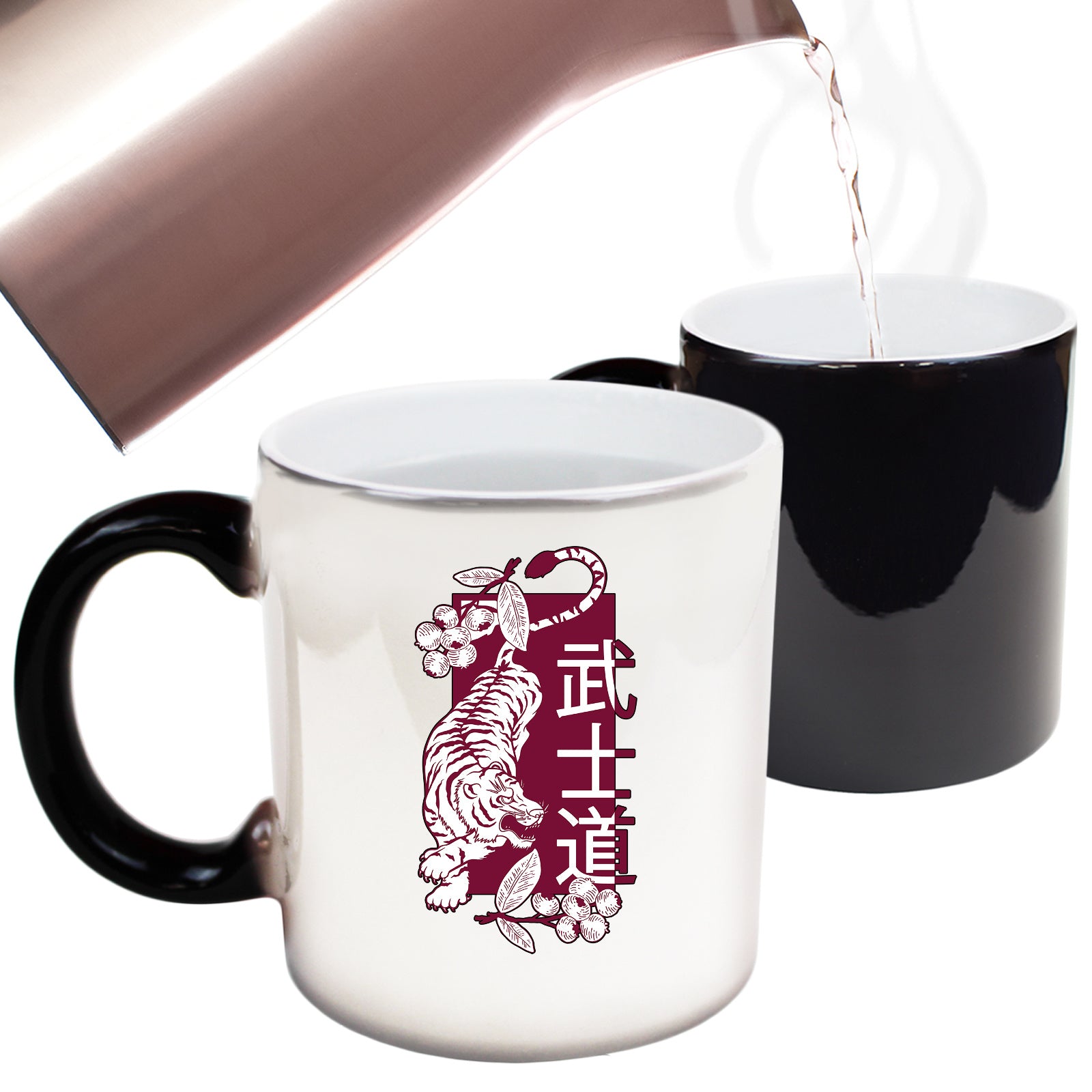 Tiger Japanise - Funny Colour Changing Mug