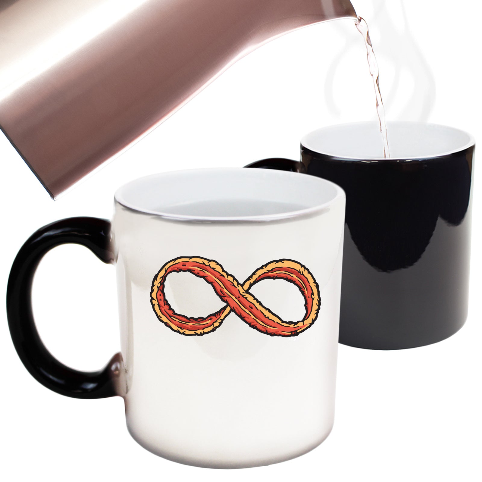 Infinity Bacon - Funny Colour Changing Mug Cup