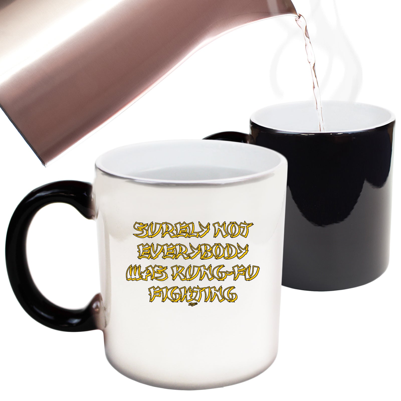 Surely Not Everybody Was Kung - Funny Colour Changing Mug