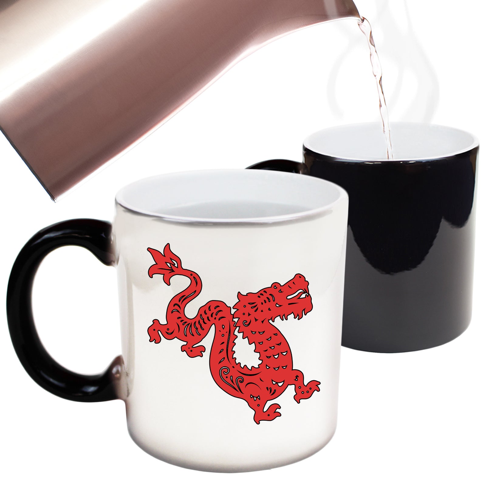 Red Dragon - Funny Colour Changing Mug