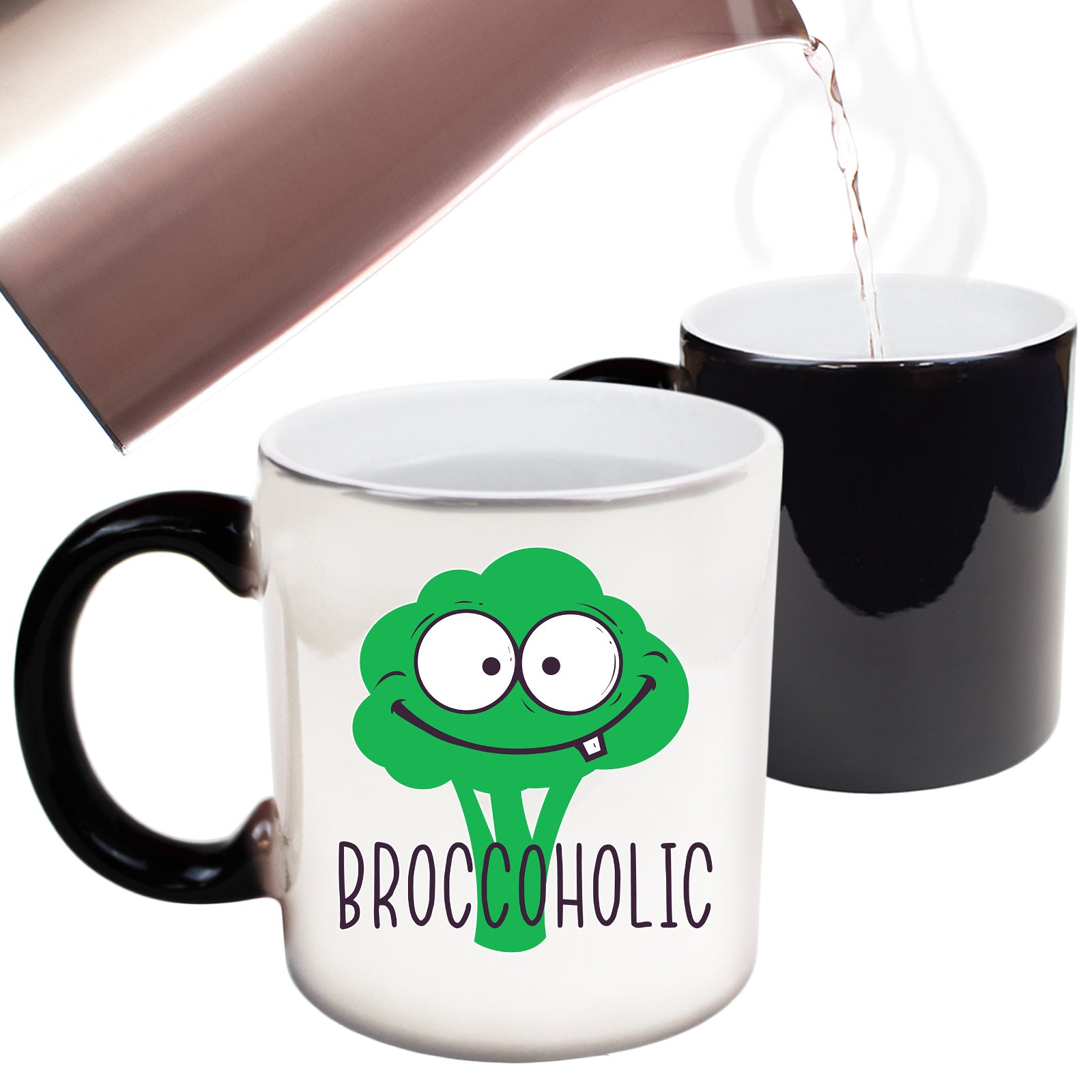 Broccoholic Broccoli - Funny Colour Changing Mug