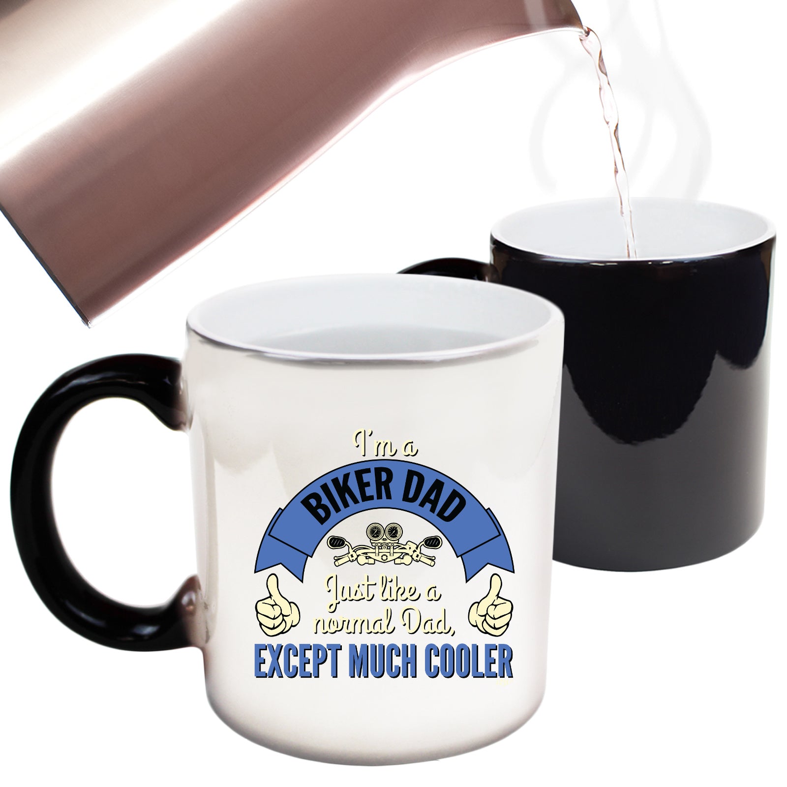 Im A Biker Dad - Funny Colour Changing Mug Cup