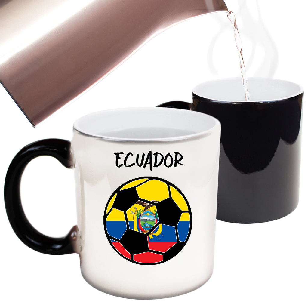 Ecuador Football - Funny Colour Changing Mug