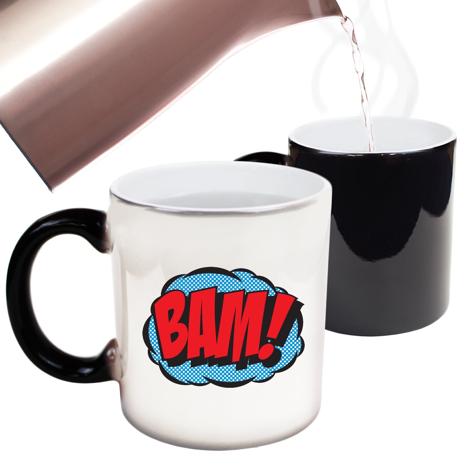 Comic Bam - Funny Colour Changing Mug Cup