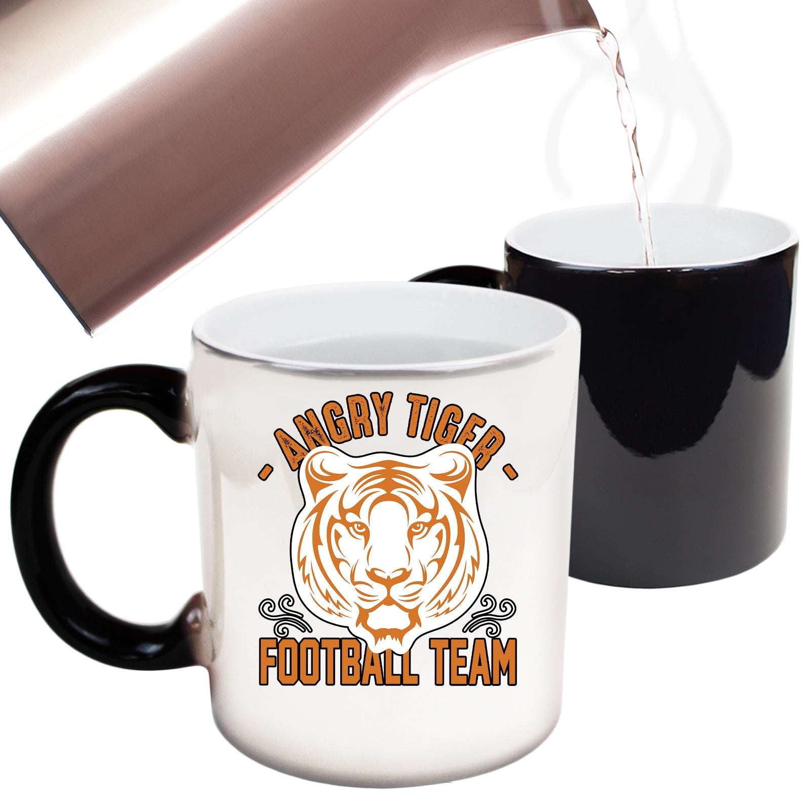 Angry Tiger Football Team - Funny Colour Changing Mug