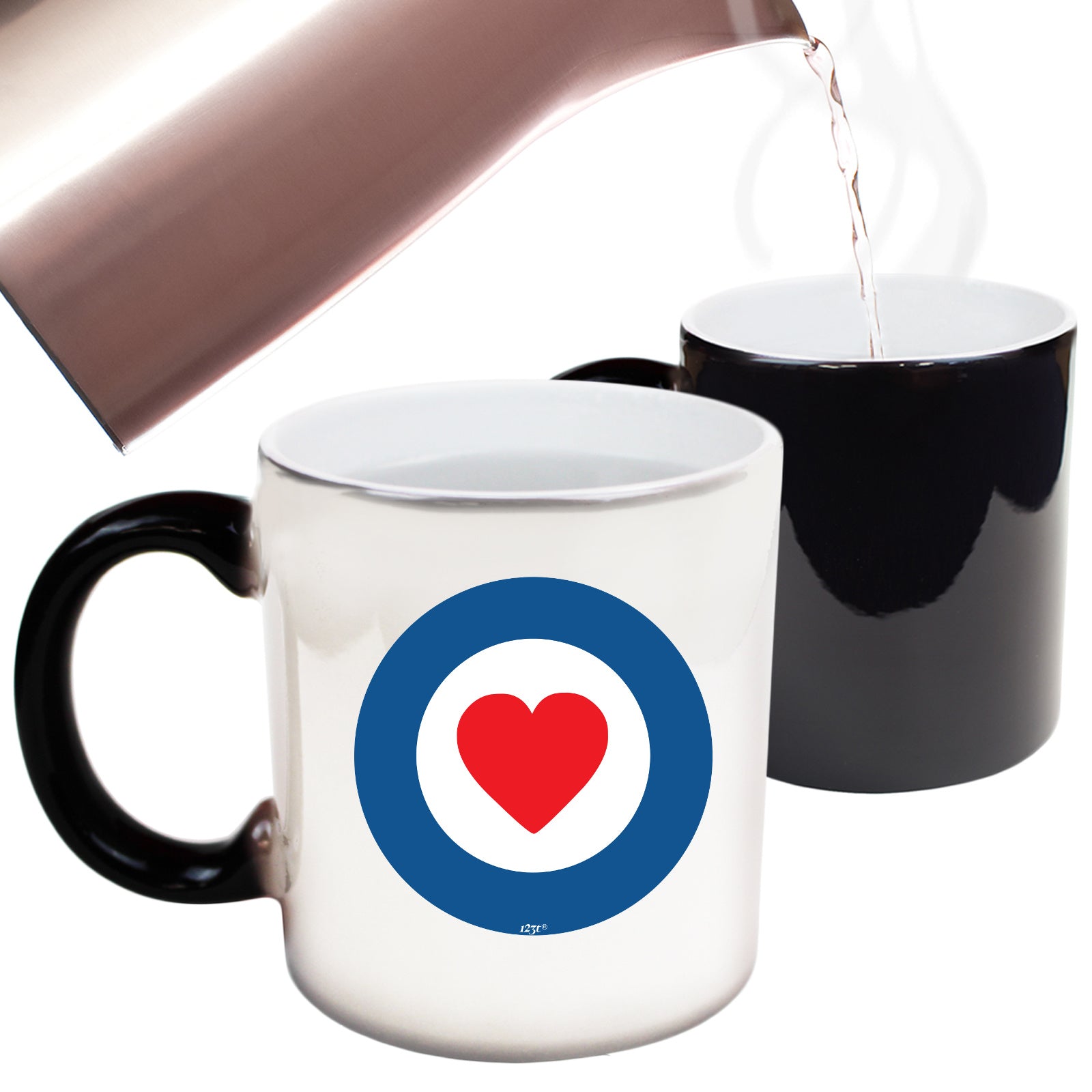 Target Heart - Funny Colour Changing Mug