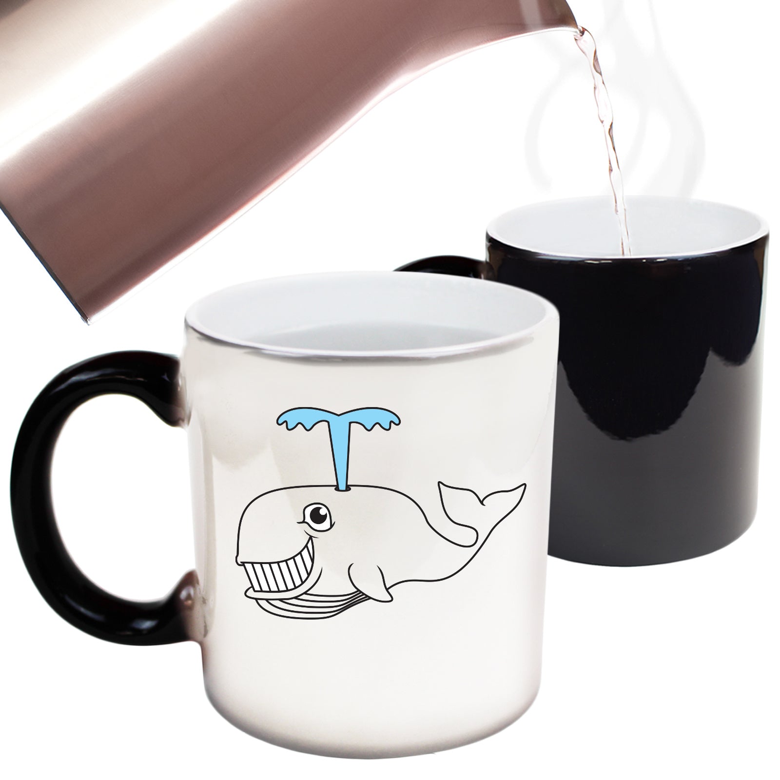 Whale Ani Mates - Funny Colour Changing Mug