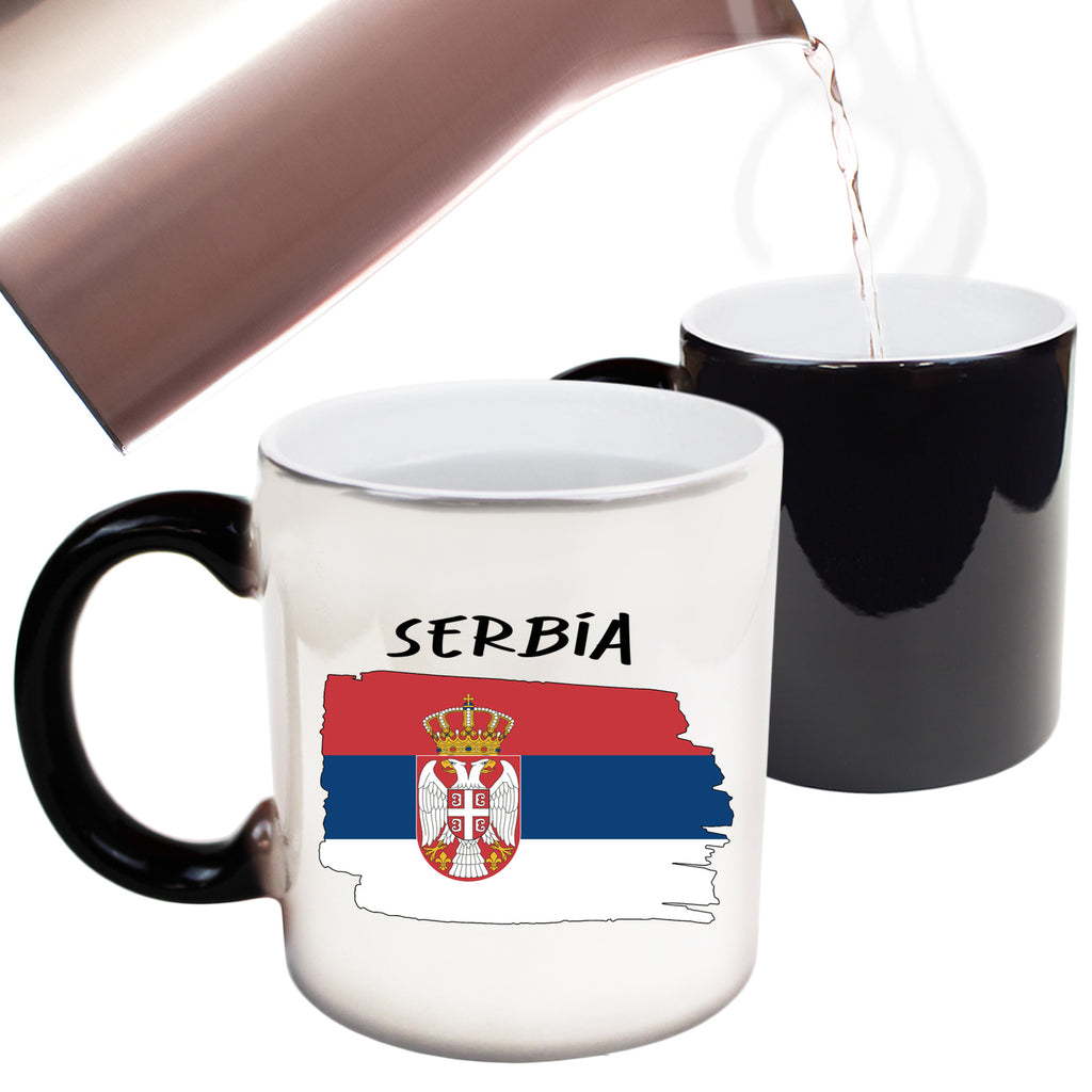 Serbia - Funny Colour Changing Mug