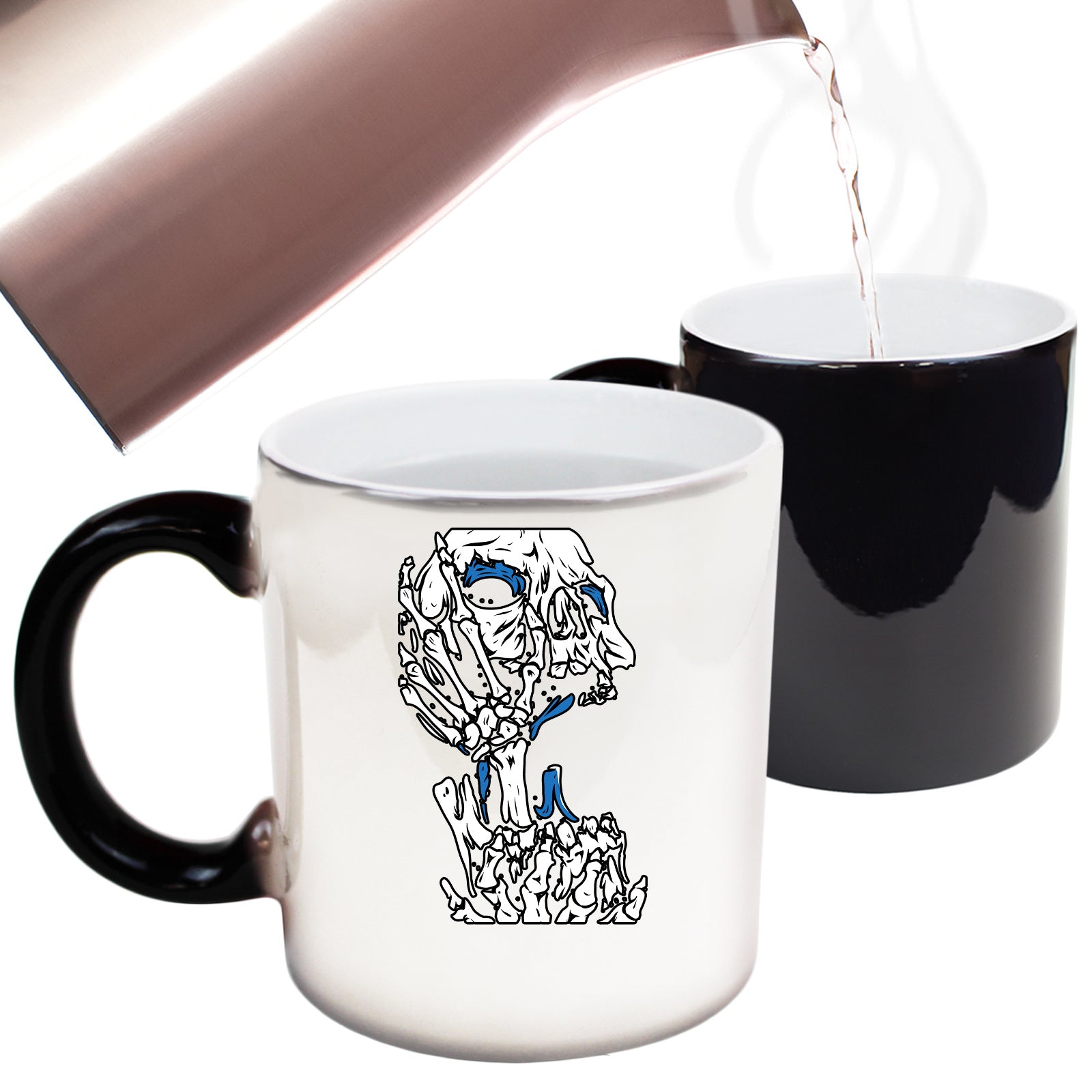 Skull Hand Fashion - Funny Colour Changing Mug