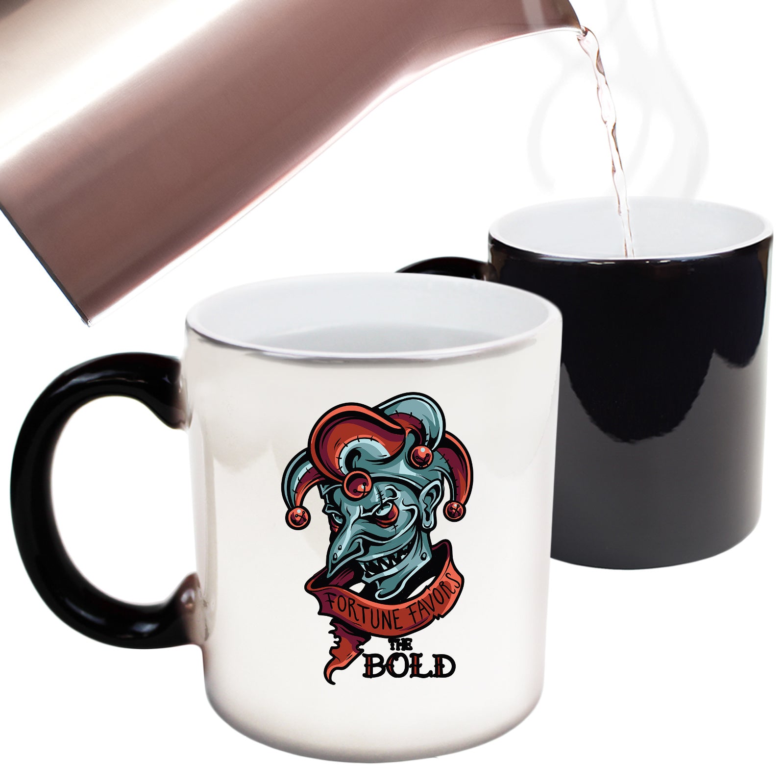 Fortune Favours The Bold - Funny Colour Changing Mug
