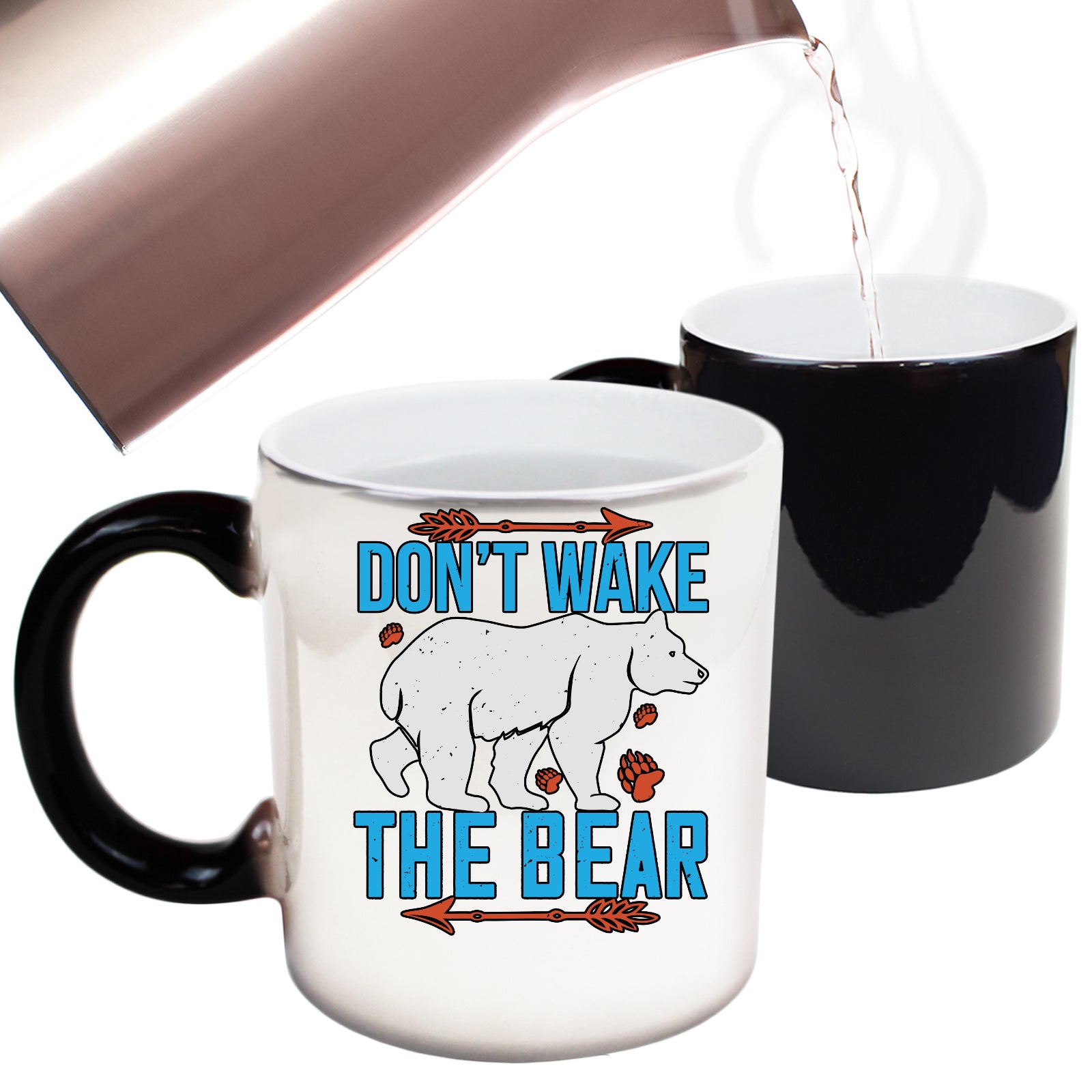 Dont Wake The Bear - Funny Colour Changing Mug