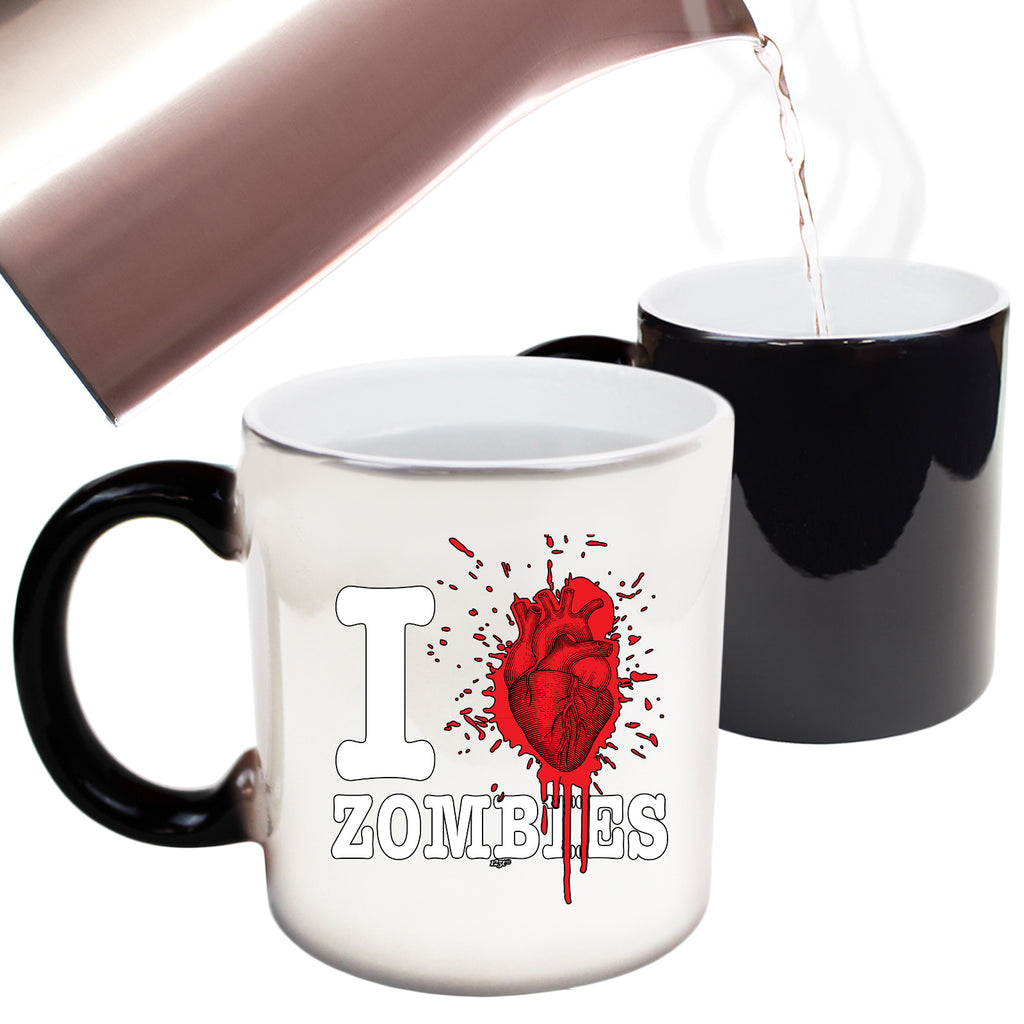 Love Zombies - Funny Colour Changing Mug