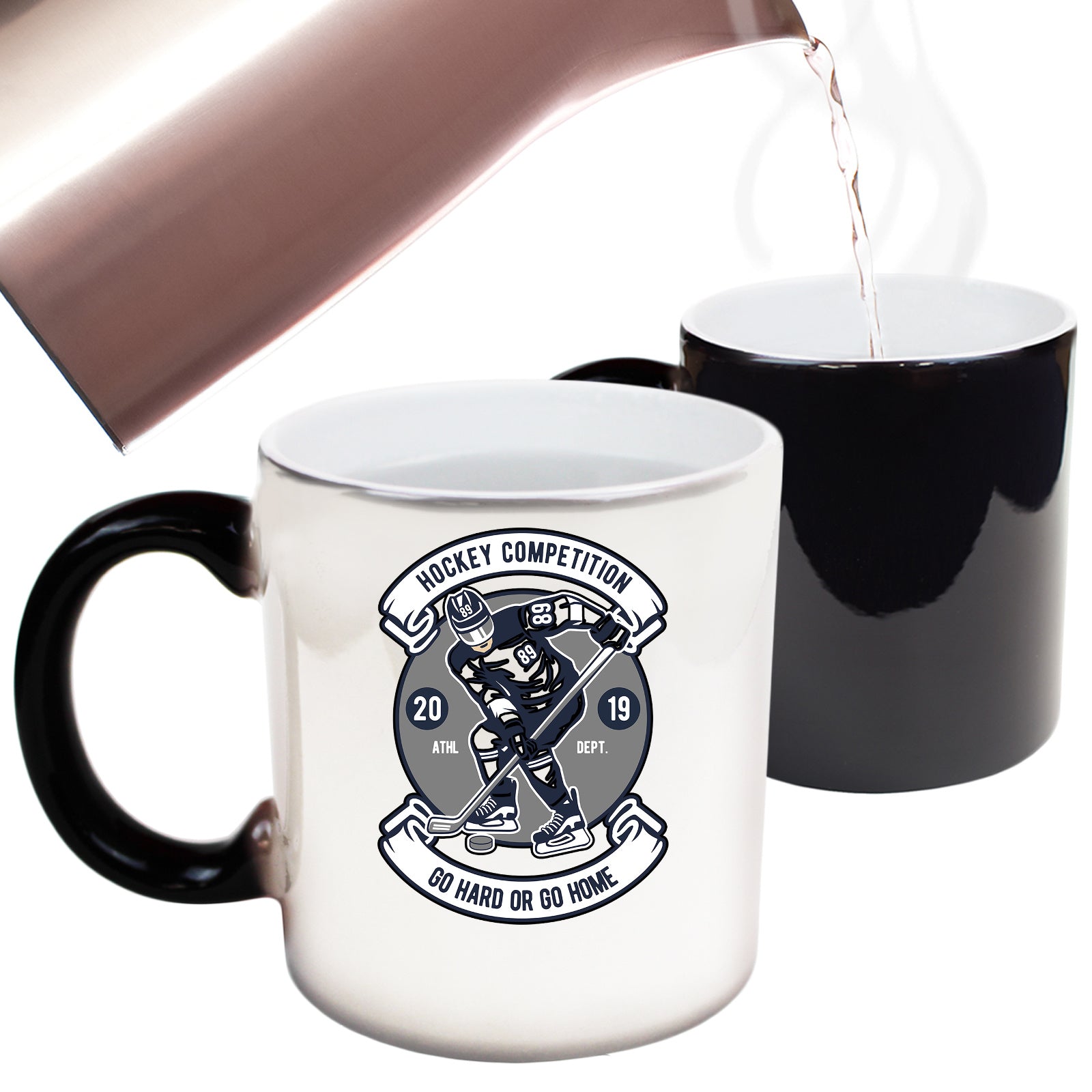 Ice Hockey Competition Athl Dept - Funny Colour Changing Mug