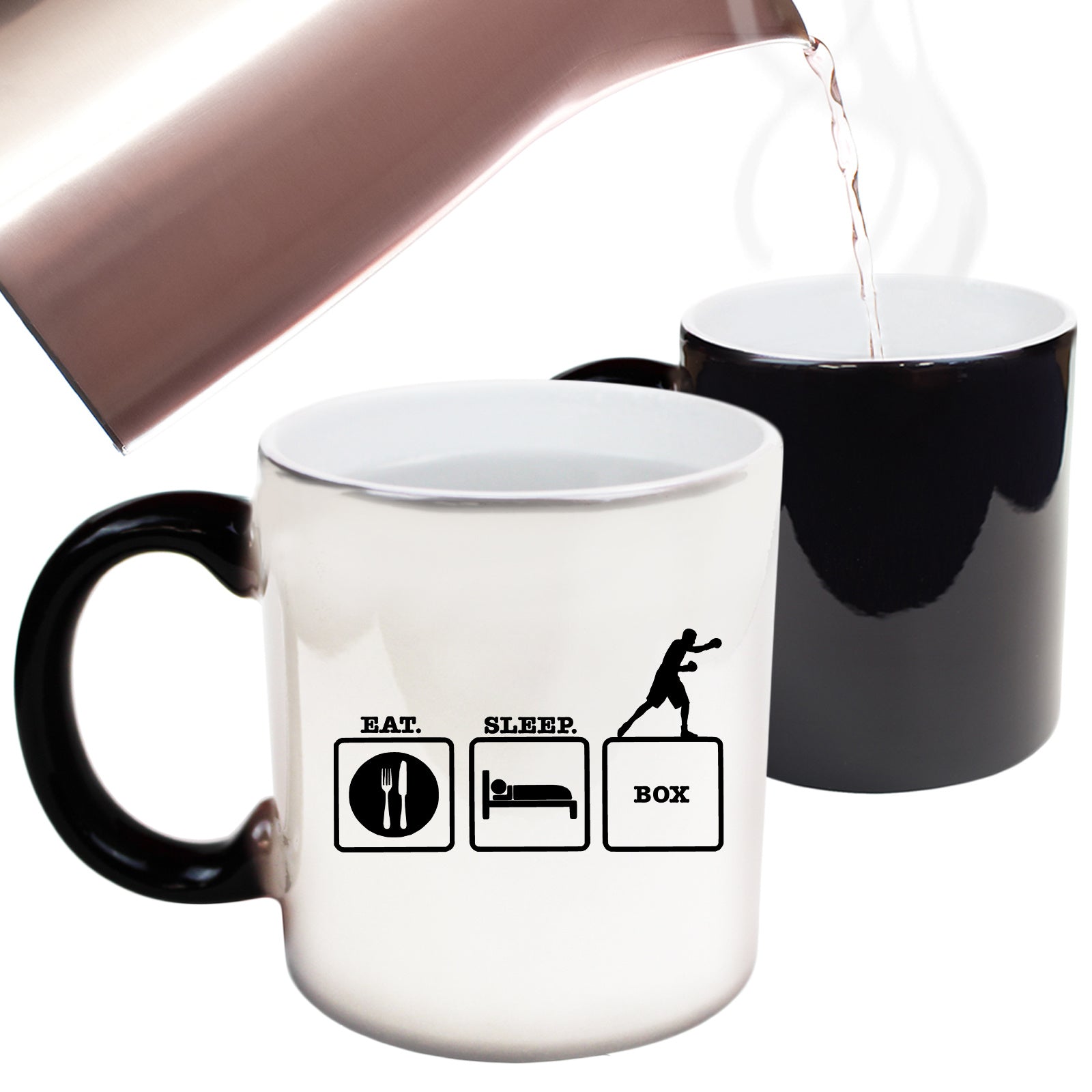 Eat Sleep Box - Funny Colour Changing Mug