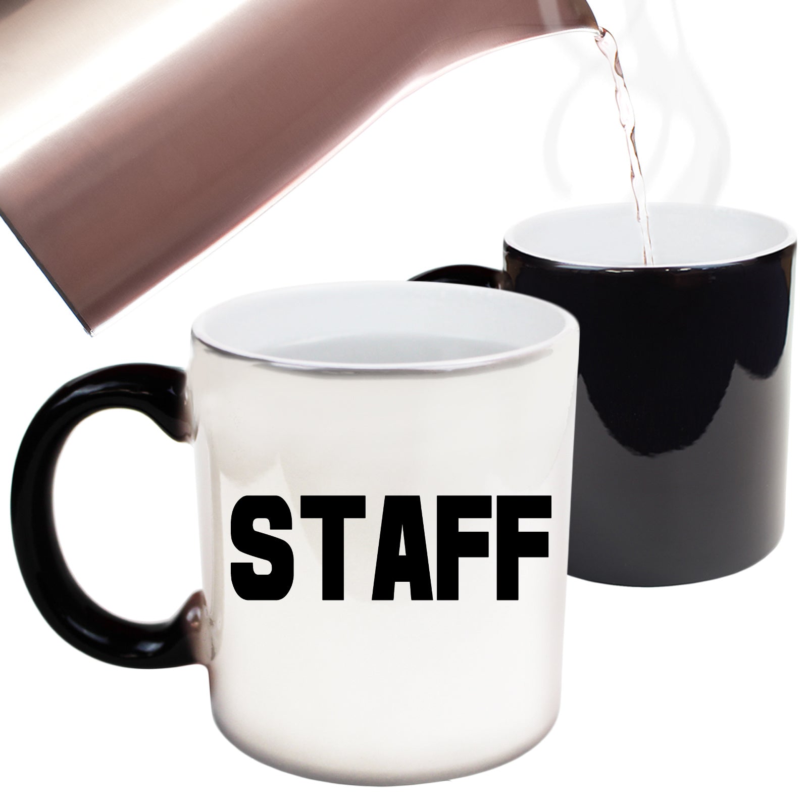 Staff Across Glin The Dark - Funny Colour Changing Mug