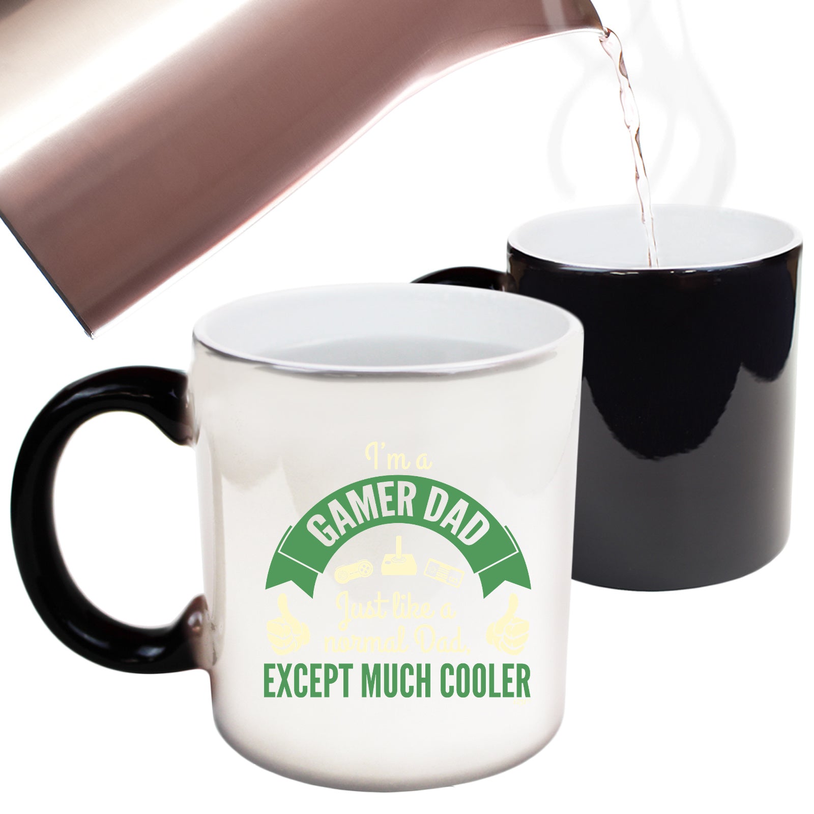 Im A Gamer Dad - Funny Colour Changing Mug Cup