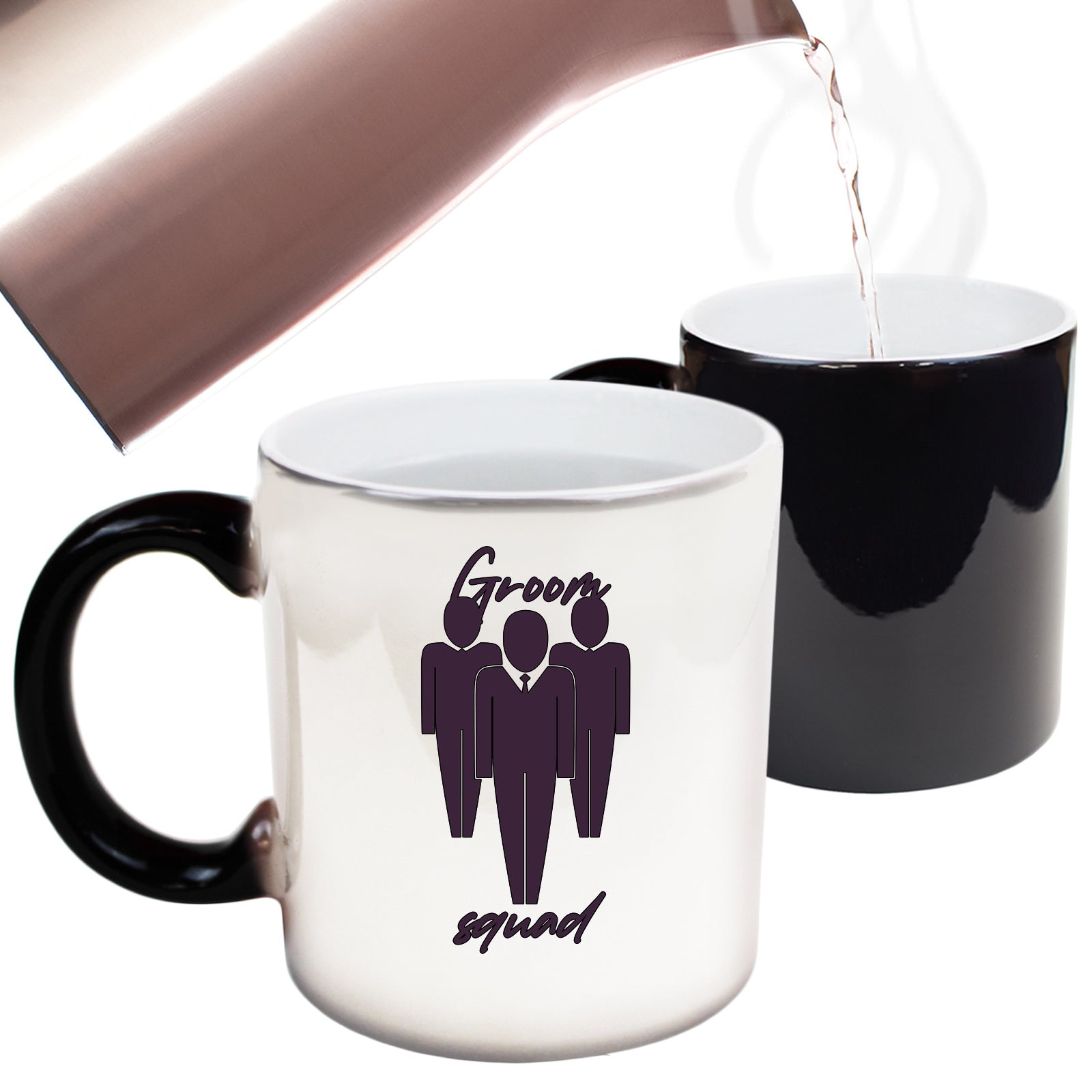 Groom Squad Wedding Party - Funny Colour Changing Mug
