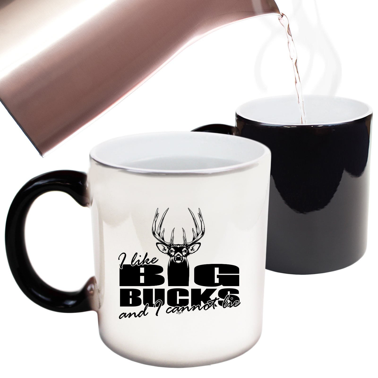 Like Big Bucks - Funny Colour Changing Mug