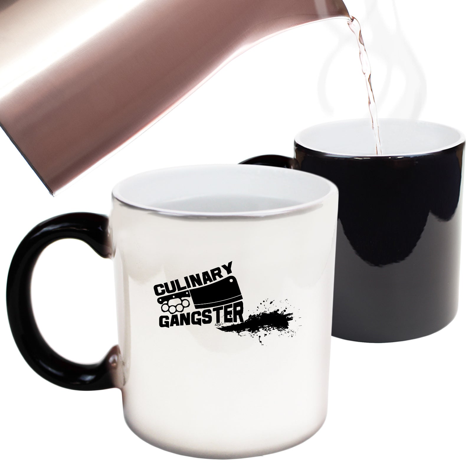 Culinary Gangster Chef Cooking - Funny Colour Changing Mug Cup