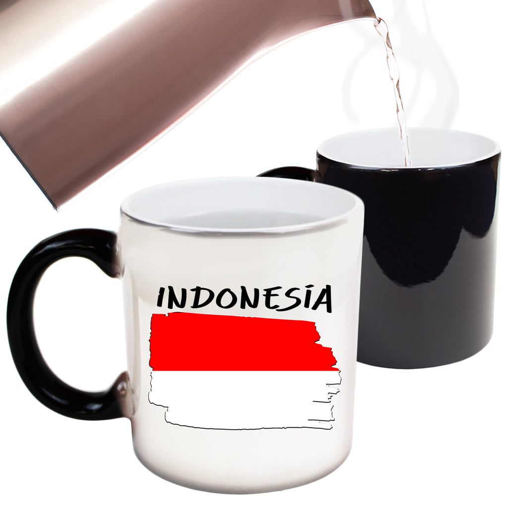 Indonesia - Funny Colour Changing Mug