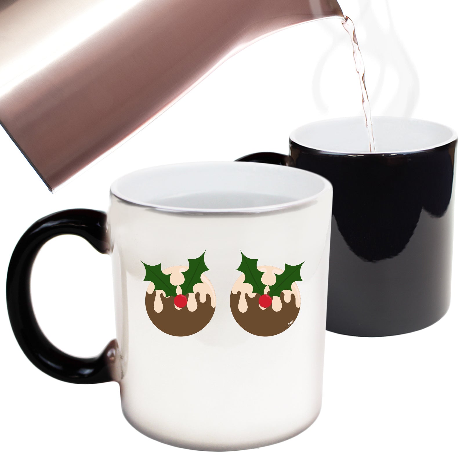 Christmas Pudding B Bie - Funny Colour Changing Mug