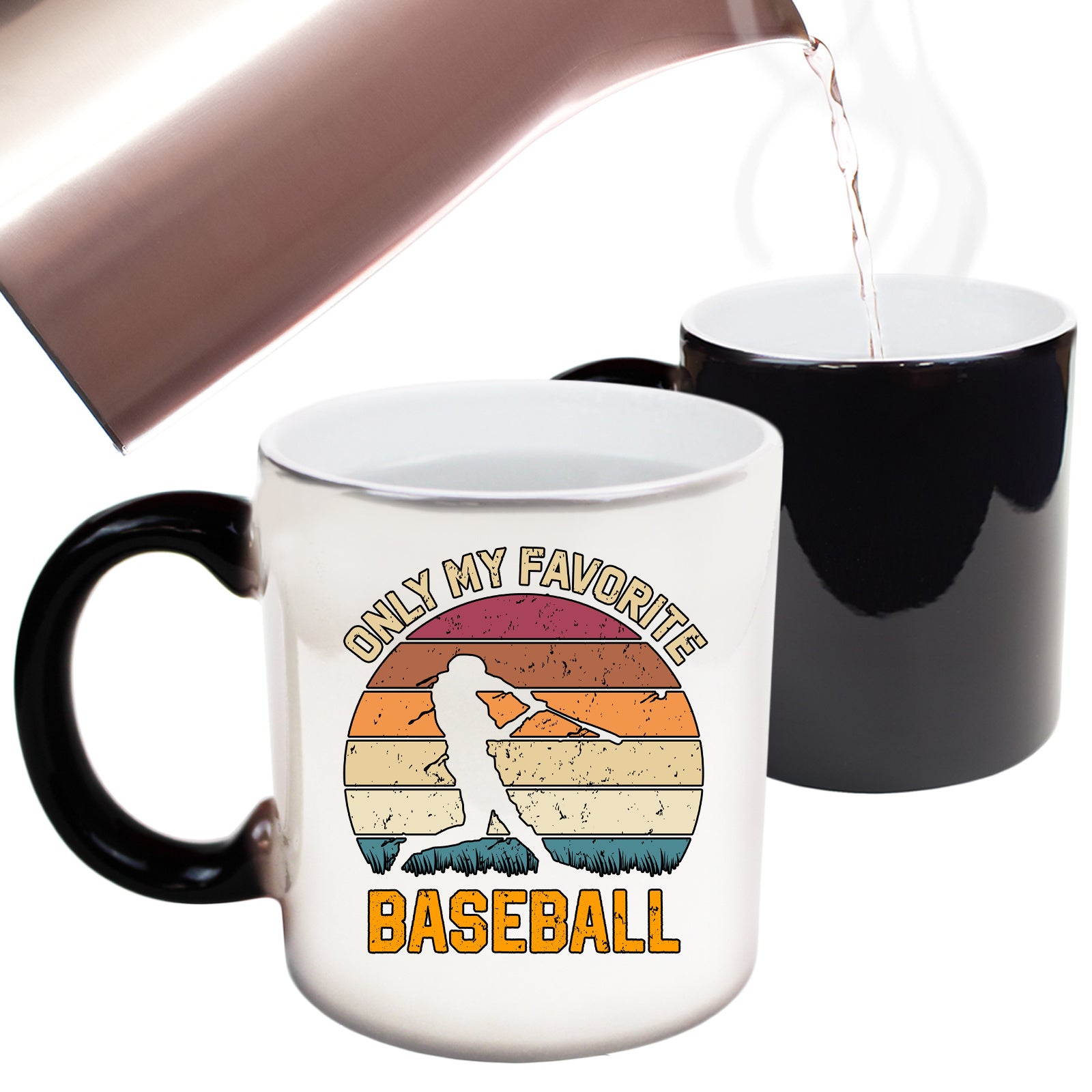 Only My Favorite Baseball - Funny Colour Changing Mug