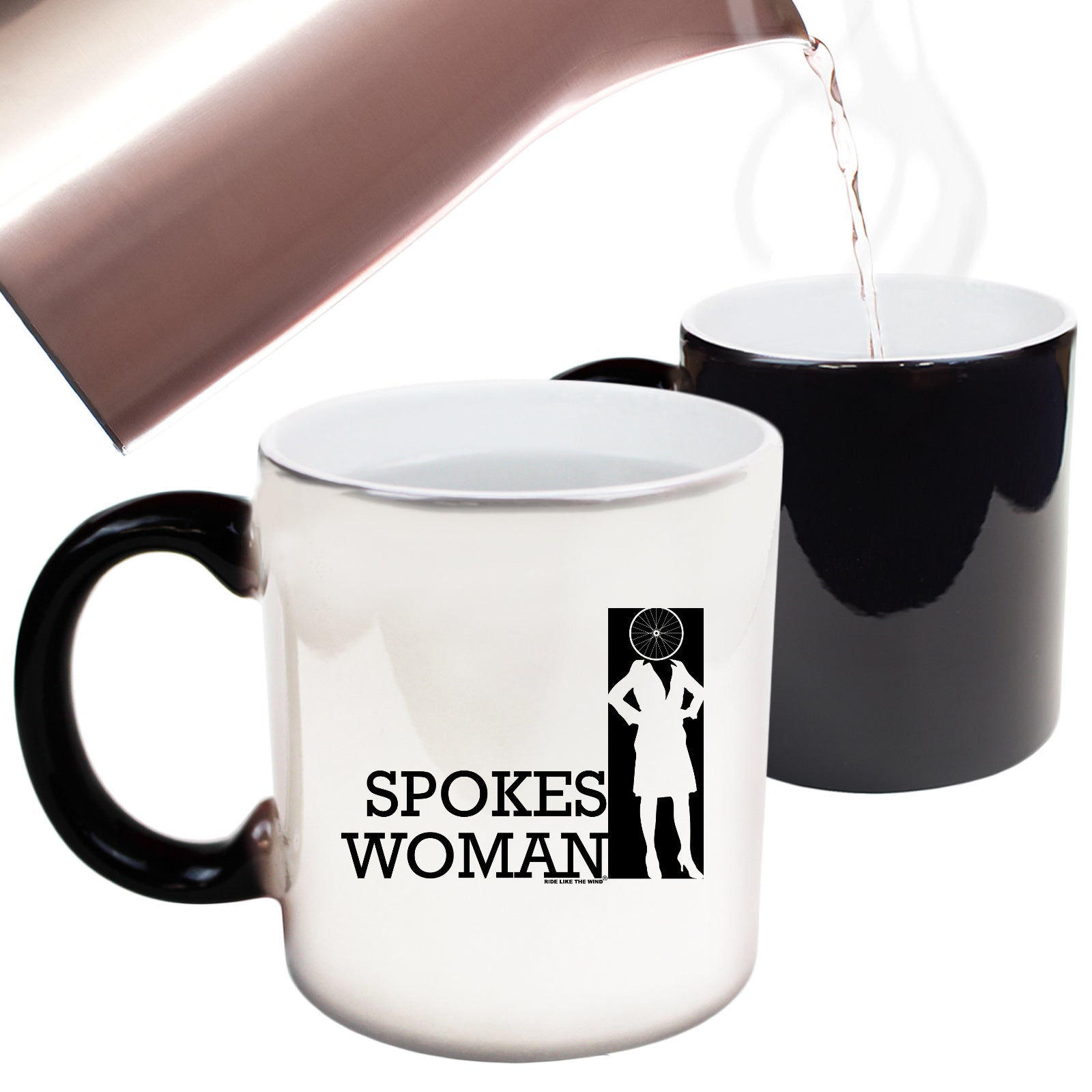 Rltw Spokes Woman - Funny Colour Changing Mug