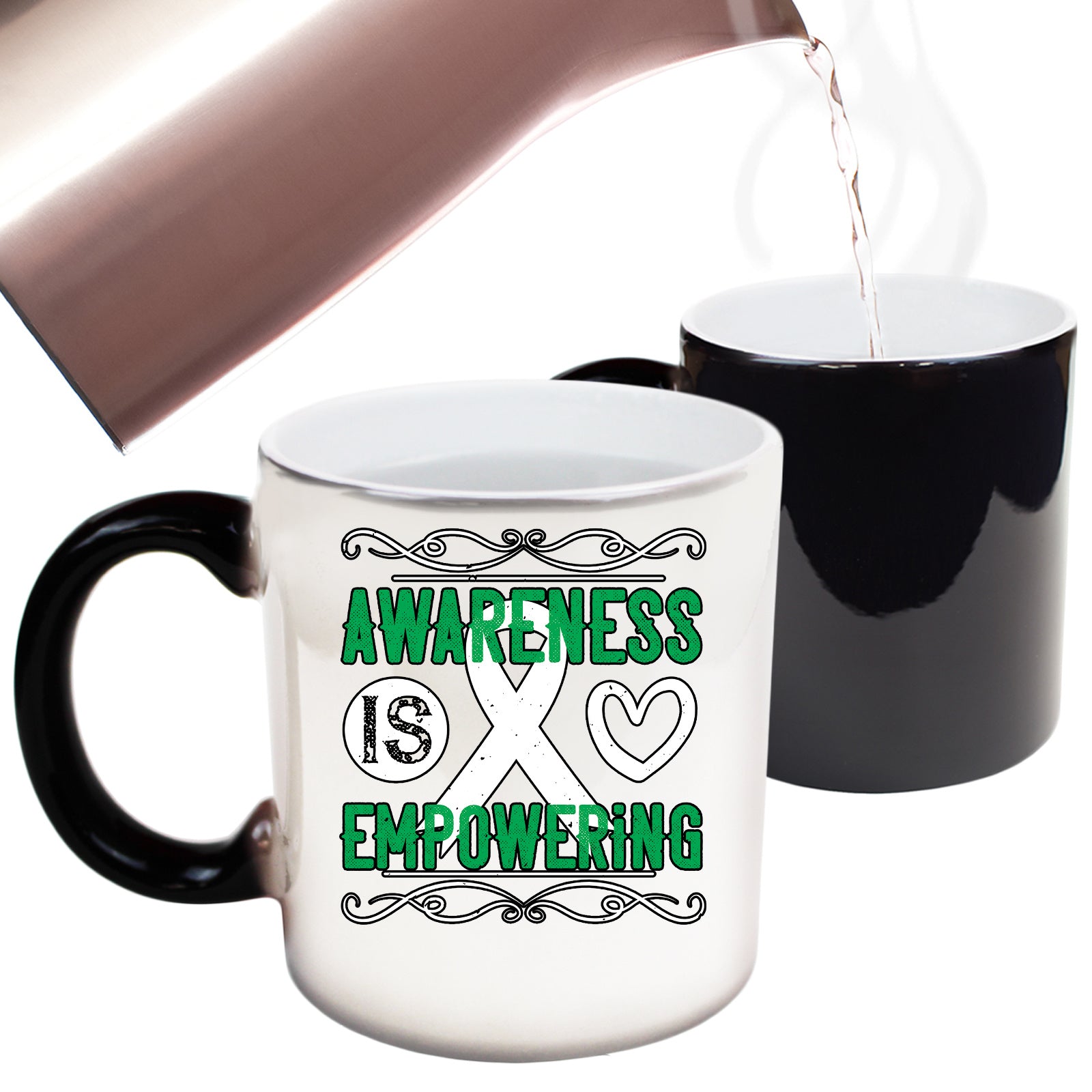 Awareness Is Empowering Autism - Funny Colour Changing Mug