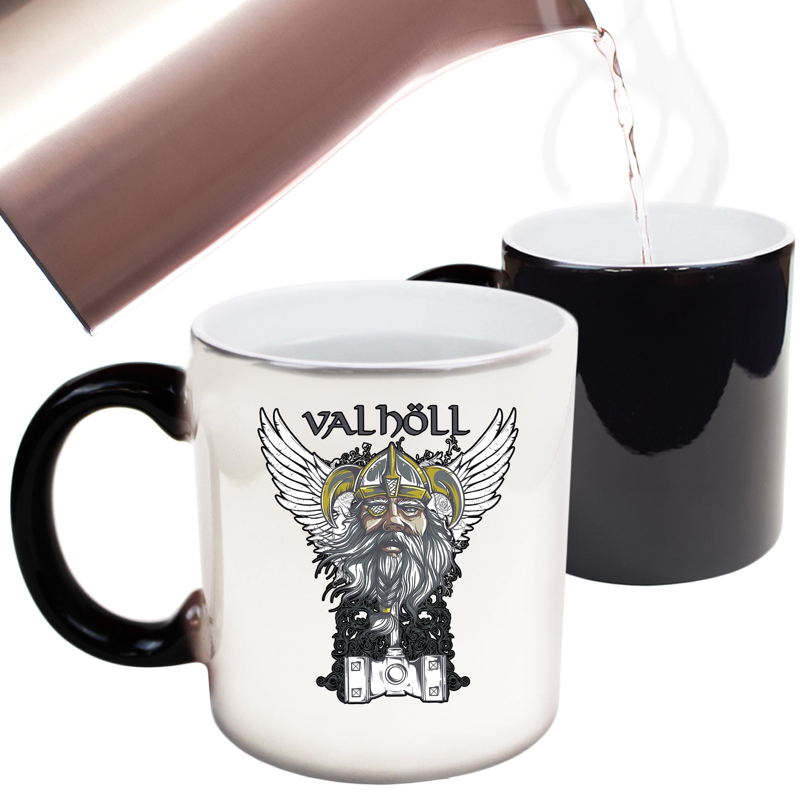 Valholl Vicking - Funny Colour Changing Mug