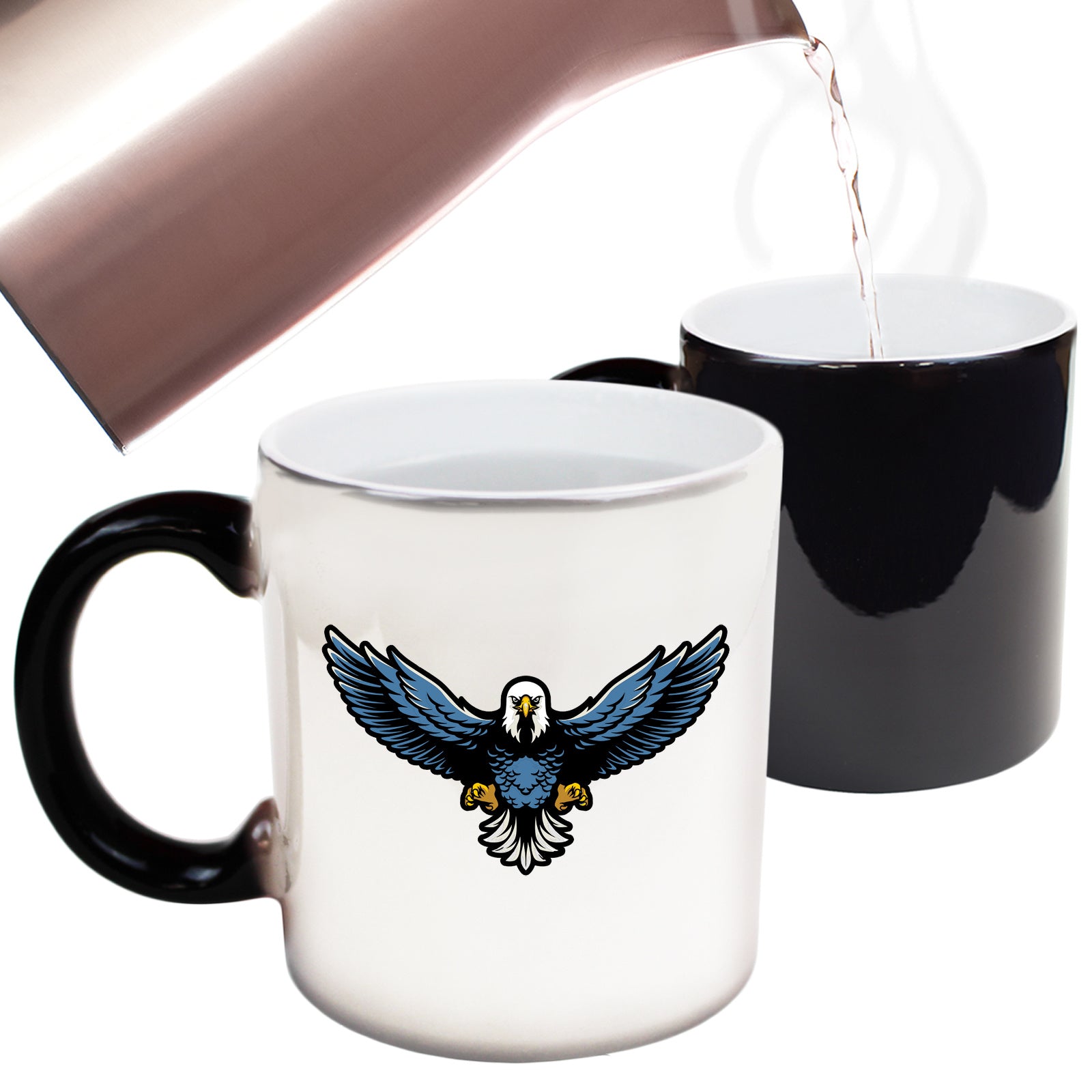 Eagle Bird Swooping - Funny Colour Changing Mug
