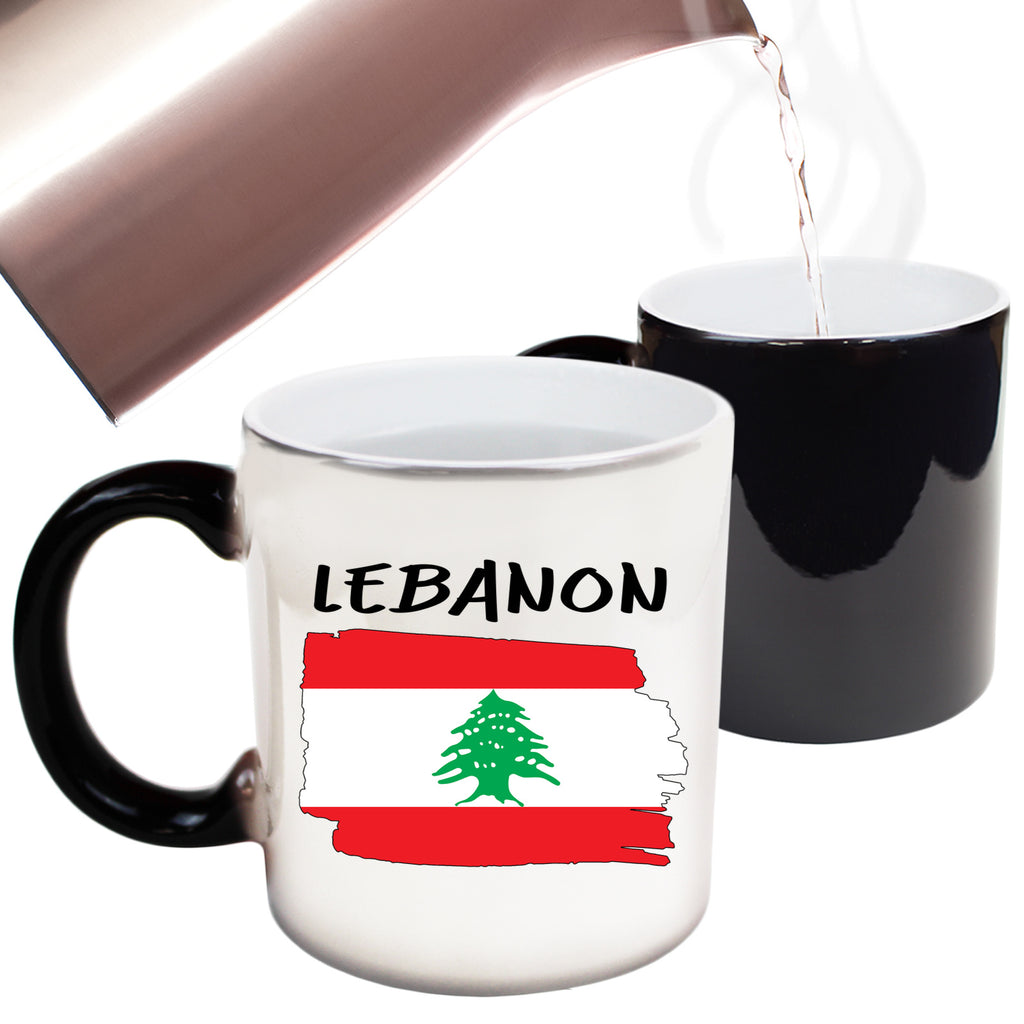 Lebanon - Funny Colour Changing Mug