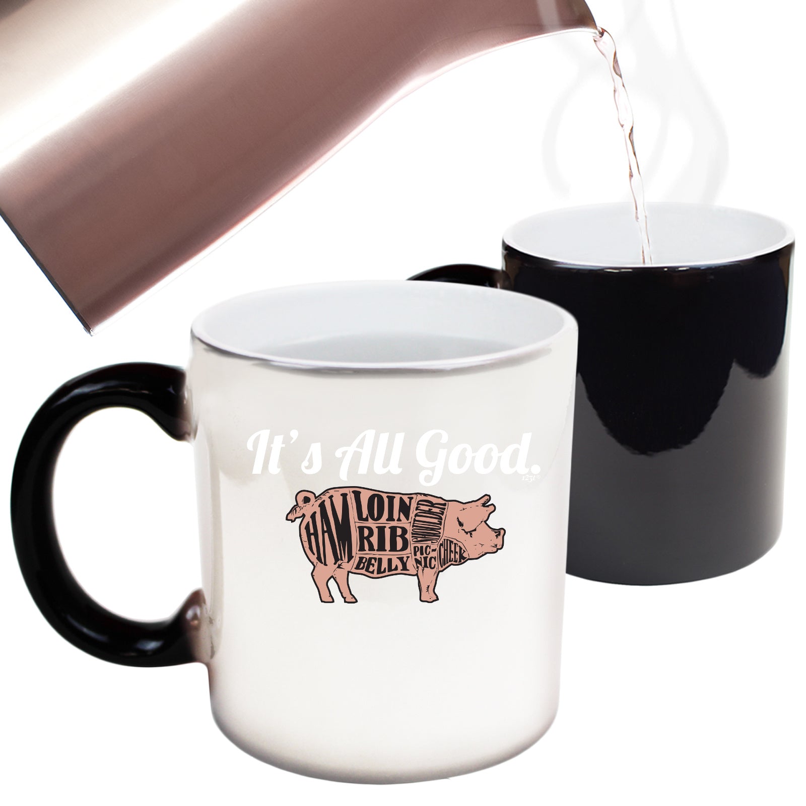 Its All Good Pig - Funny Colour Changing Mug