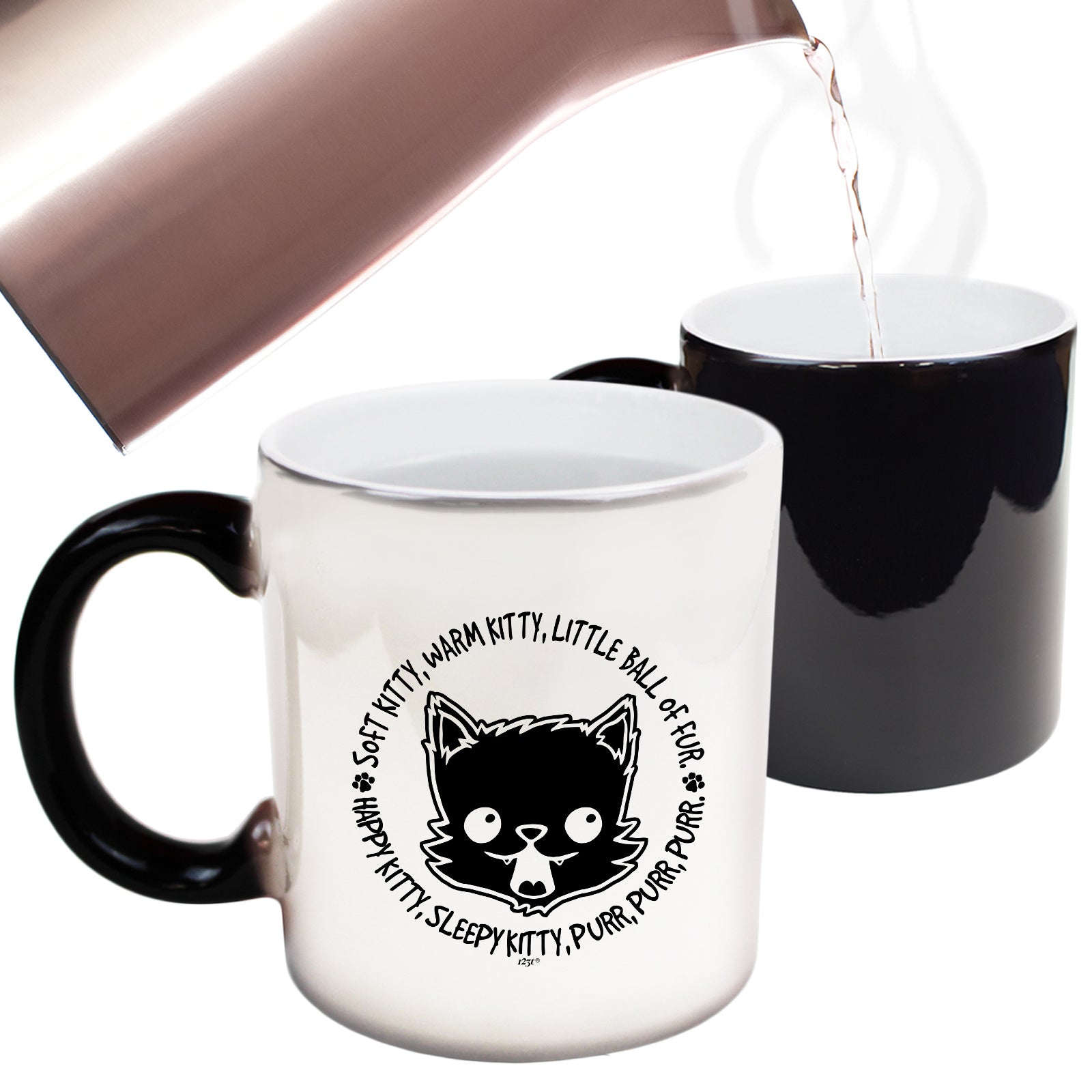 Soft Kitty Warm Kitty - Funny Colour Changing Mug