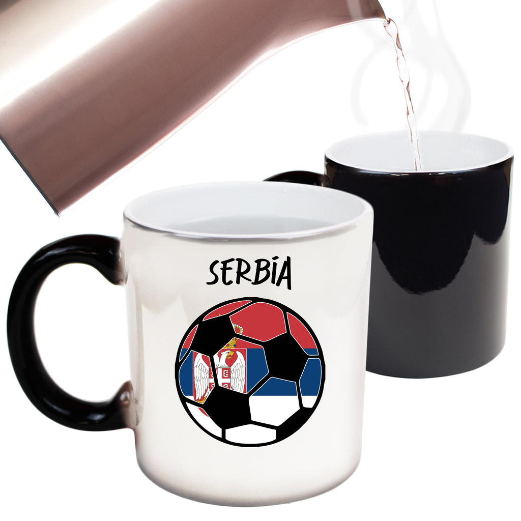 Serbia Football - Funny Colour Changing Mug