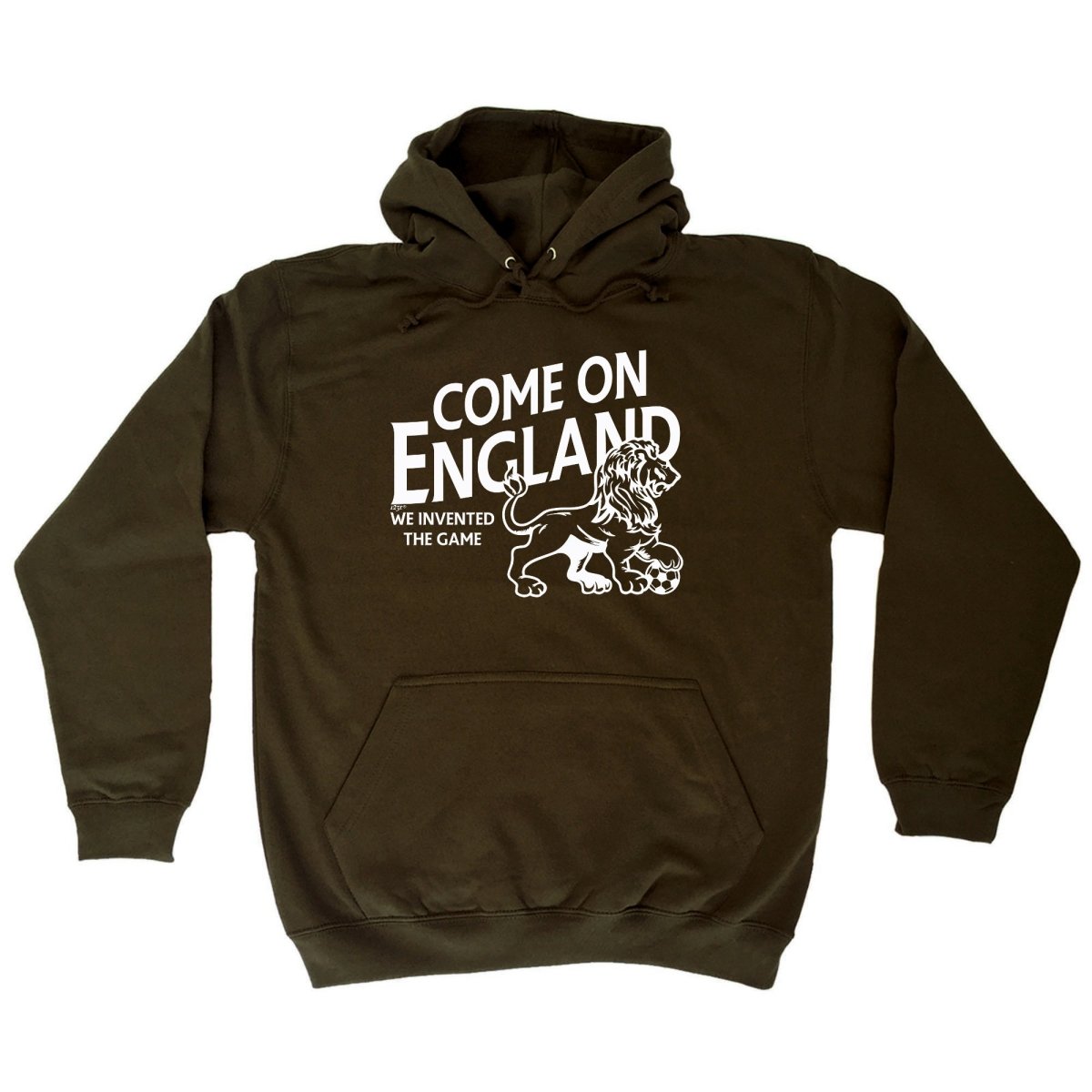 Come On England Football - Funny Novelty Hoodies Hoodie - 123t Australia | Funny T-Shirts Mugs Novelty Gifts