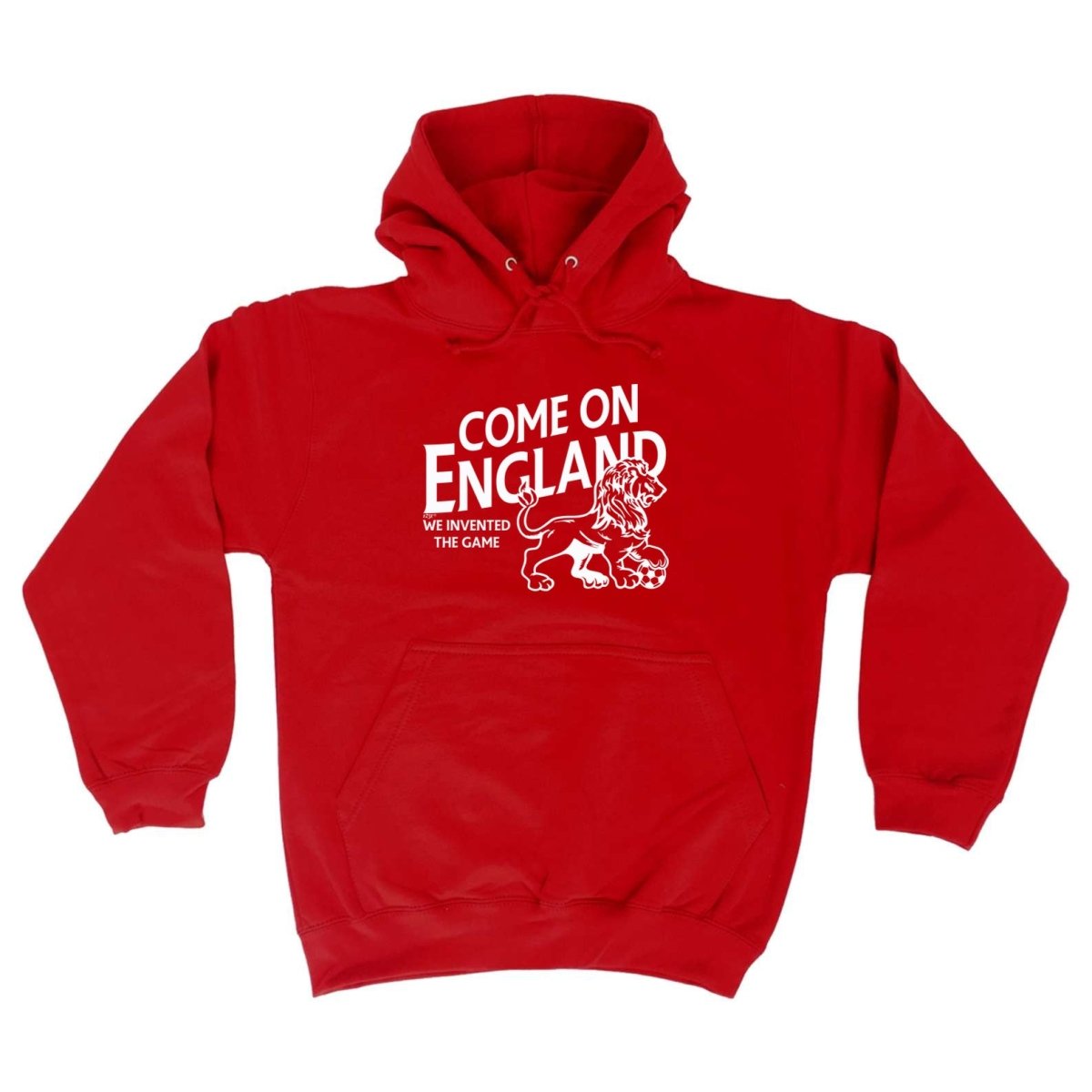 Come On England Football - Funny Novelty Hoodies Hoodie - 123t Australia | Funny T-Shirts Mugs Novelty Gifts