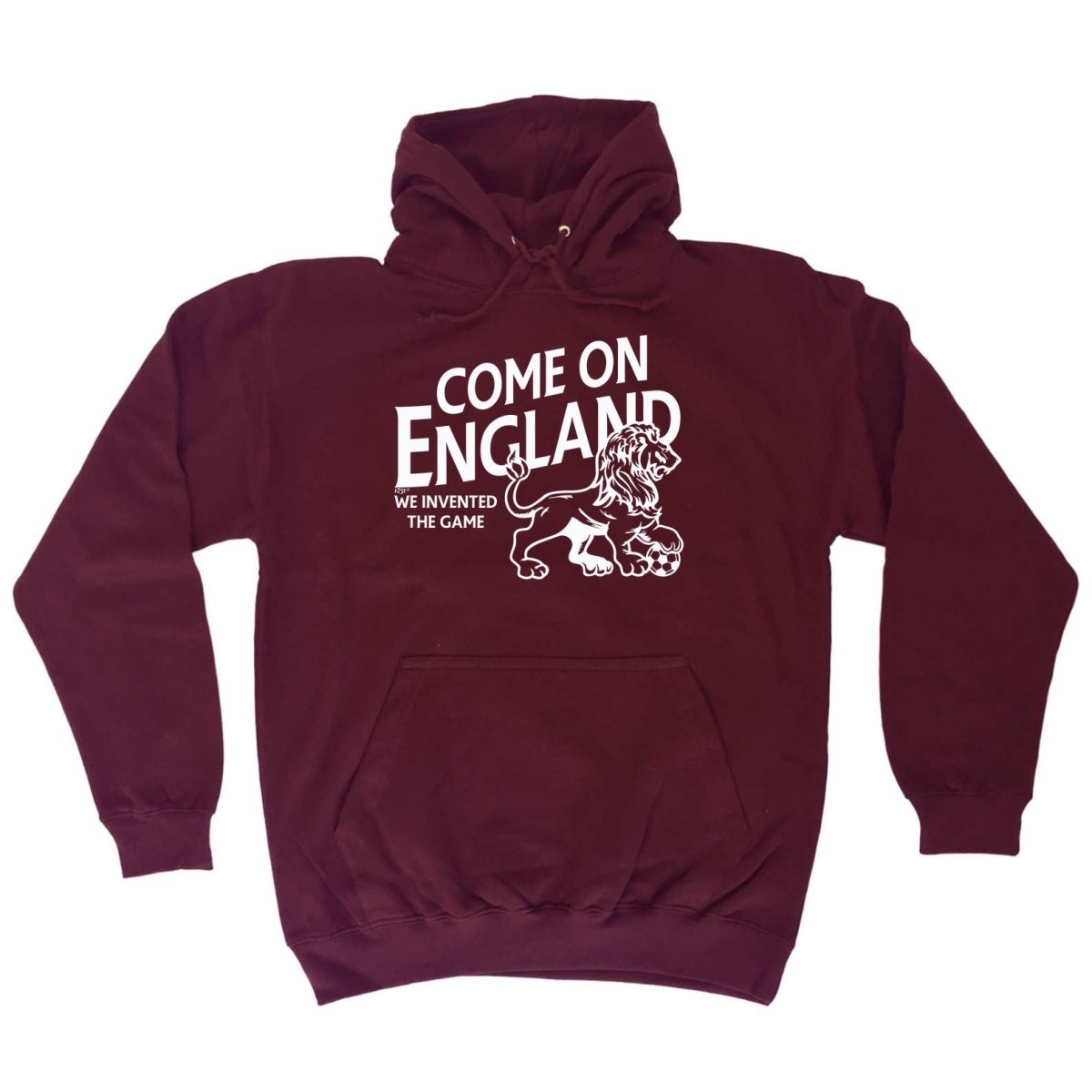 Come On England Football - Funny Novelty Hoodies Hoodie - 123t Australia | Funny T-Shirts Mugs Novelty Gifts