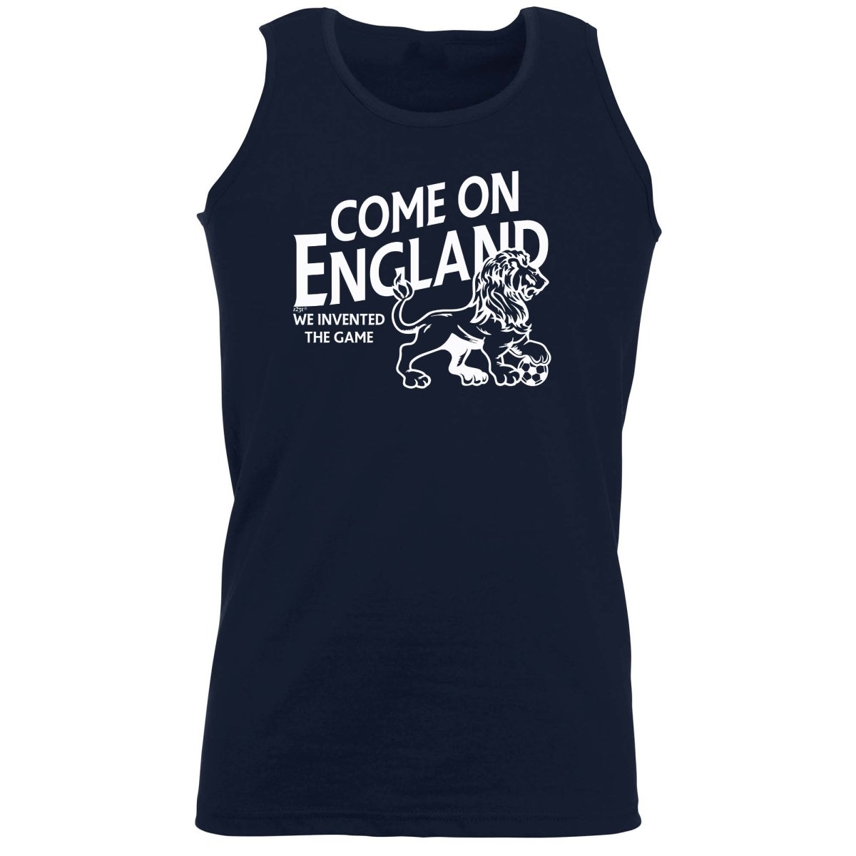 Come On England Football - Funny Novelty Vest Singlet Unisex Tank Top - 123t Australia | Funny T-Shirts Mugs Novelty Gifts