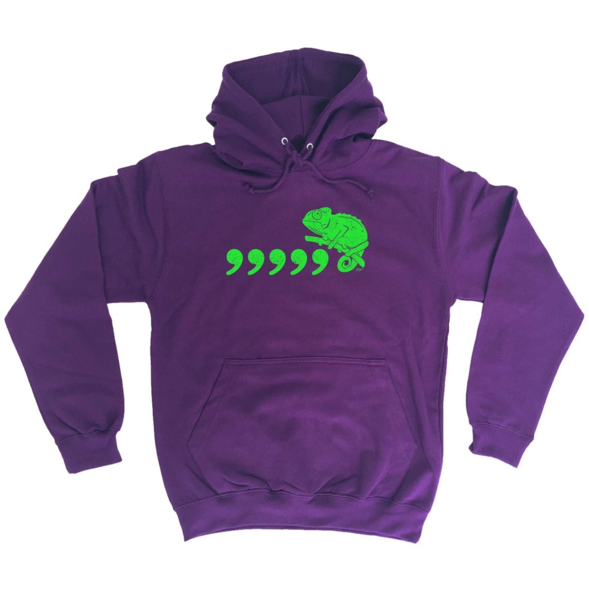 Comma Chameleon 80'S Retro - Funny Novelty Hoodies Hoodie - 123t Australia | Funny T-Shirts Mugs Novelty Gifts
