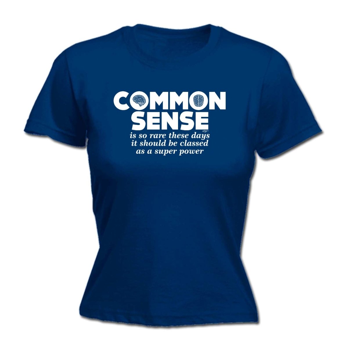 Common Sense Is So Rare - Funny Novelty Womens T-Shirt T Shirt Tshirt - 123t Australia | Funny T-Shirts Mugs Novelty Gifts