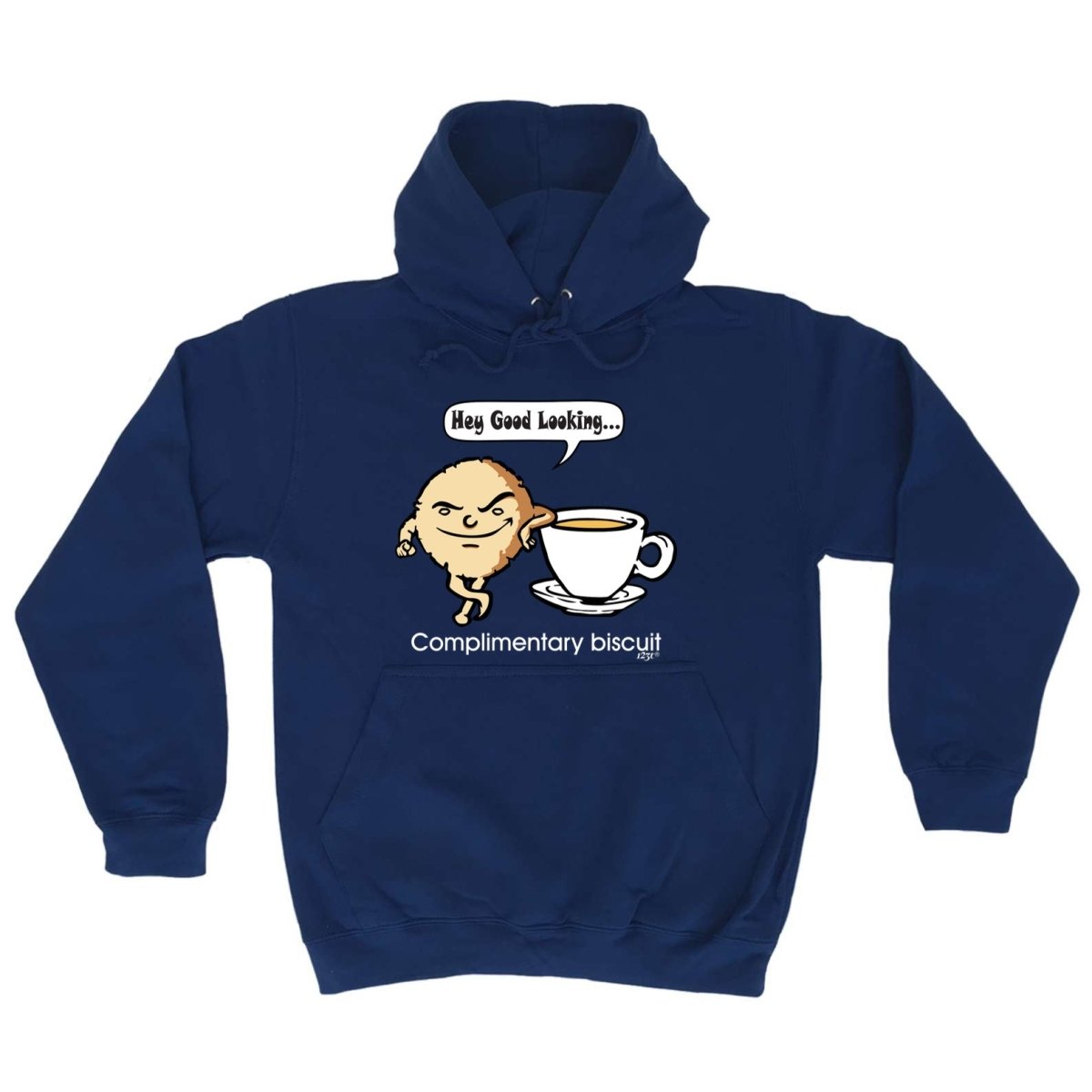 Complimentary Biscuit Coffee - Funny Novelty Hoodies Hoodie - 123t Australia | Funny T-Shirts Mugs Novelty Gifts