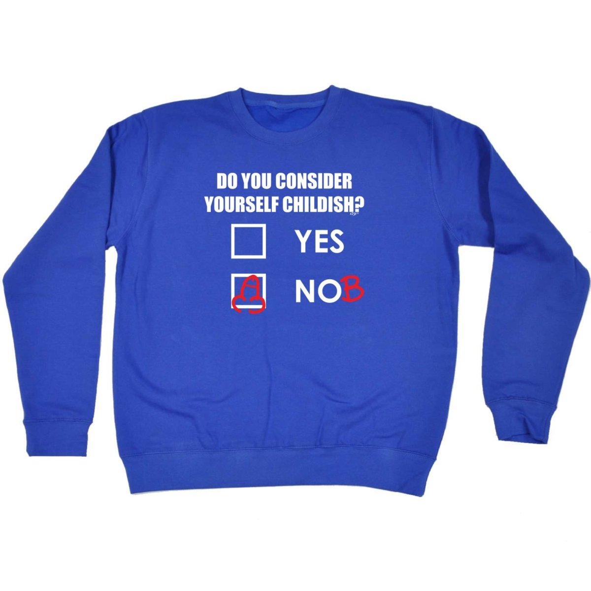 Consider Yourself Childish - Funny Novelty Sweatshirt - 123t Australia | Funny T-Shirts Mugs Novelty Gifts