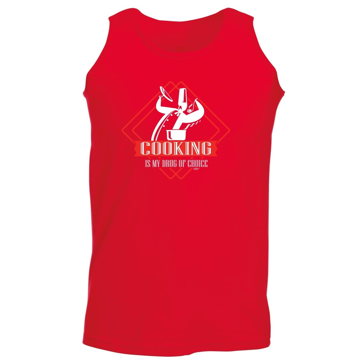Cooking Is My Choice - Funny Novelty Vest Singlet Unisex Tank Top - 123t Australia | Funny T-Shirts Mugs Novelty Gifts