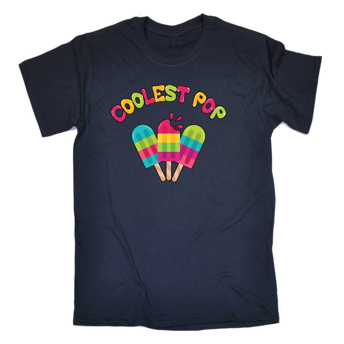 Coolest Pop Ice Cream - Mens Funny T-Shirt Tshirts Tee Shirt - 123t Australia | Funny T-Shirts Mugs Novelty Gifts