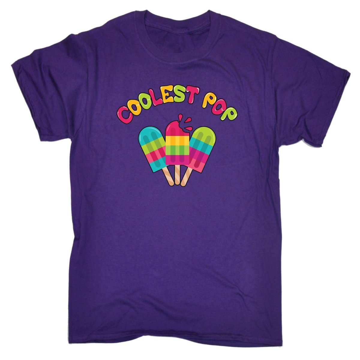 Coolest Pop Ice Cream - Mens Funny T-Shirt Tshirts Tee Shirt - 123t Australia | Funny T-Shirts Mugs Novelty Gifts
