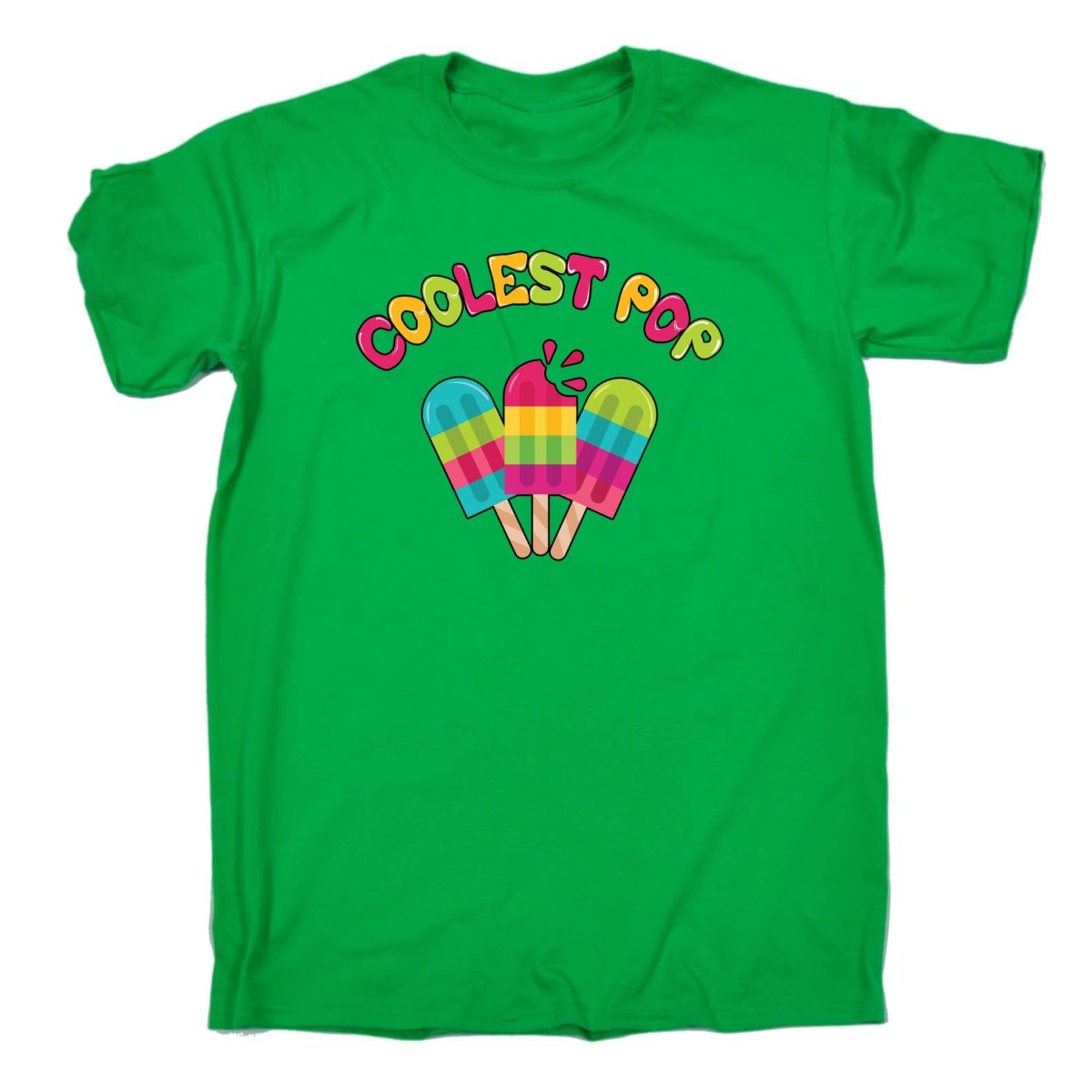Coolest Pop Ice Cream - Mens Funny T-Shirt Tshirts Tee Shirt - 123t Australia | Funny T-Shirts Mugs Novelty Gifts