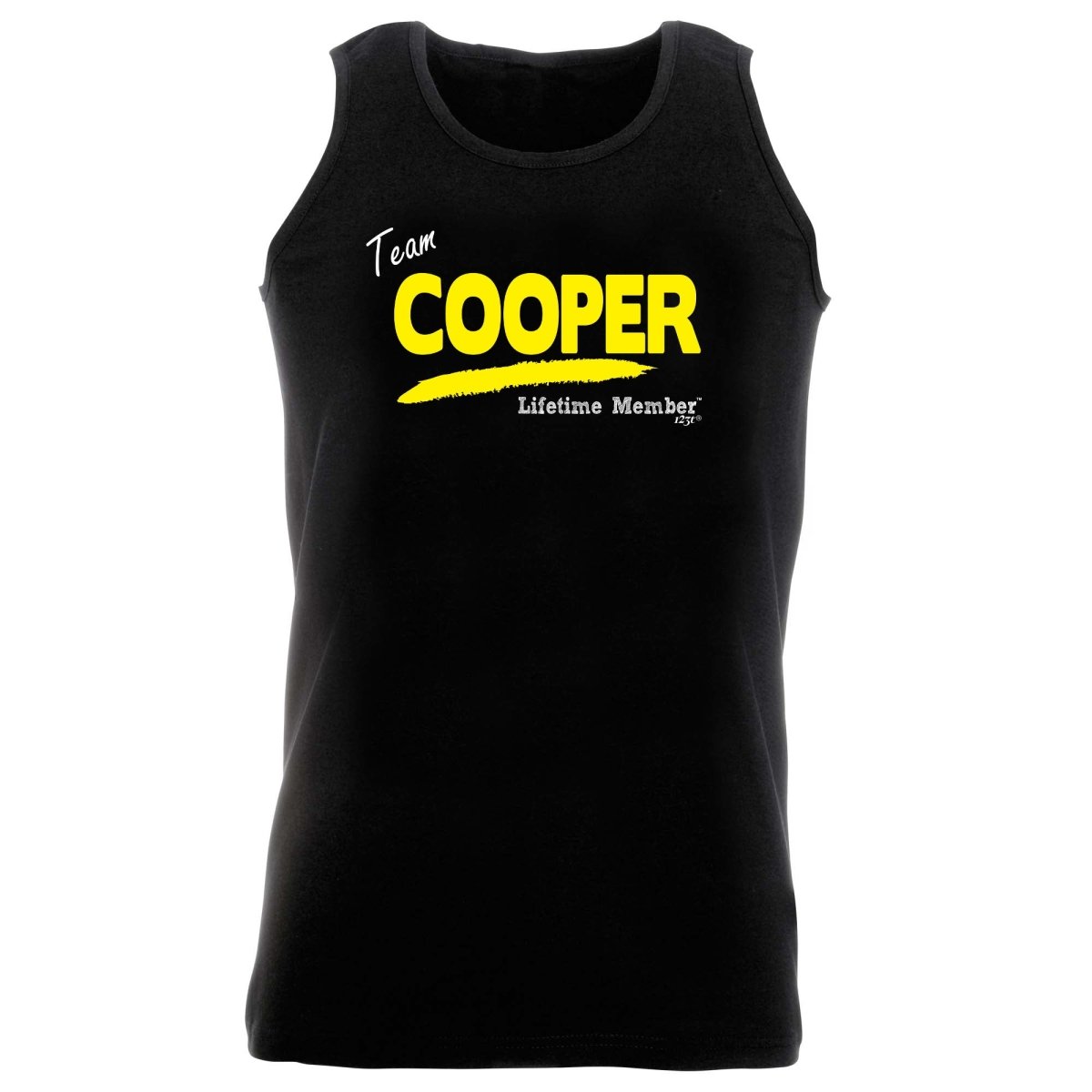 Cooper V1 Lifetime Member - Funny Novelty Vest Singlet Unisex Tank Top - 123t Australia | Funny T-Shirts Mugs Novelty Gifts