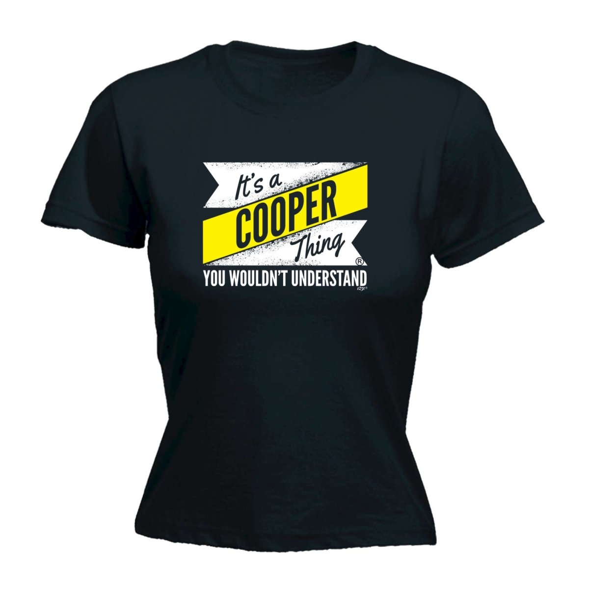 Cooper V2 Surname Thing - Funny Novelty Womens T-Shirt T Shirt Tshirt - 123t Australia | Funny T-Shirts Mugs Novelty Gifts