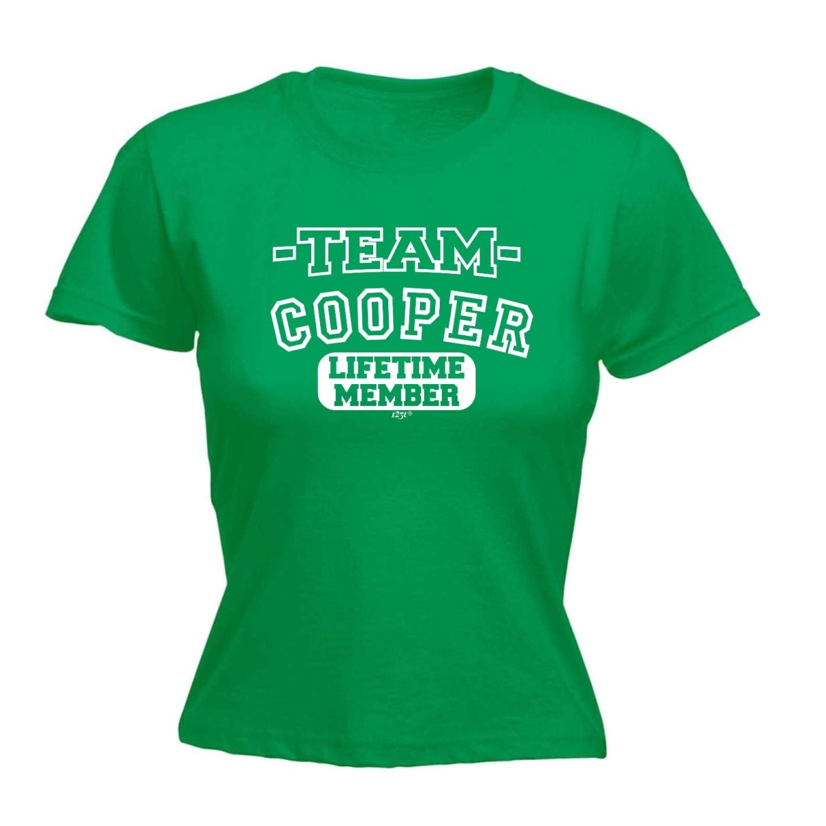 Cooper V2 Team Lifetime Member - Funny Novelty Womens T-Shirt T Shirt Tshirt - 123t Australia | Funny T-Shirts Mugs Novelty Gifts